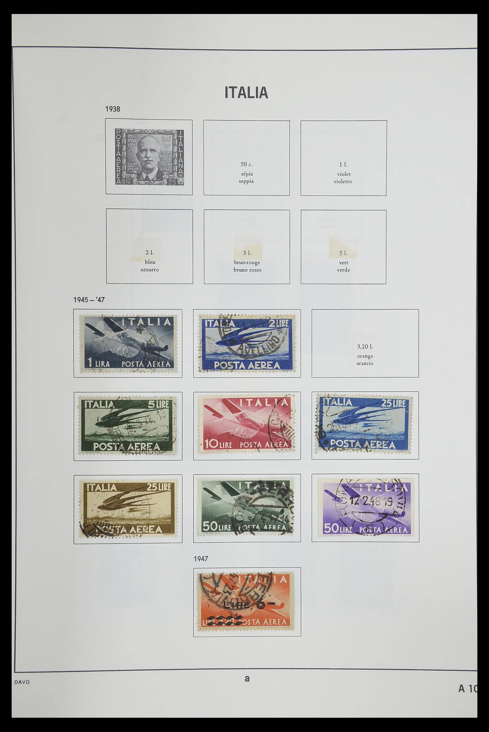 33473 124 - Stamp collection 33473 Italy 1862-1984.
