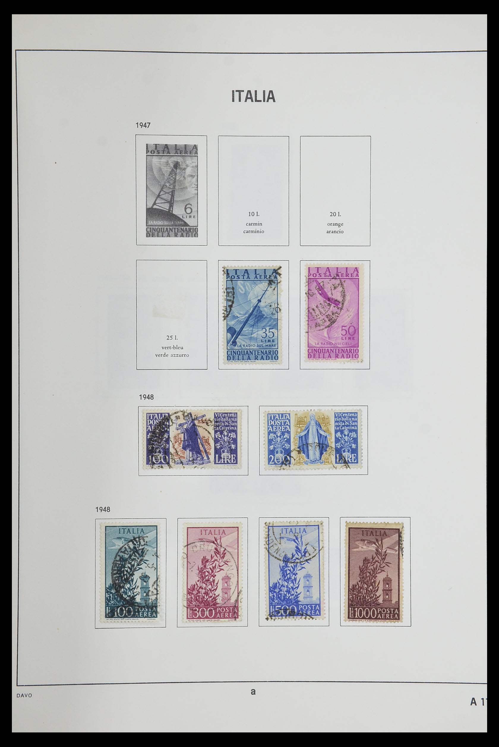 33473 125 - Stamp collection 33473 Italy 1862-1984.