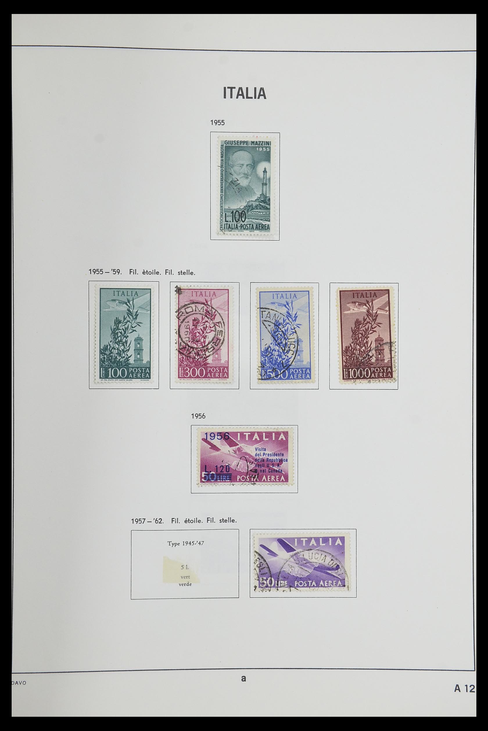 33473 126 - Stamp collection 33473 Italy 1862-1984.