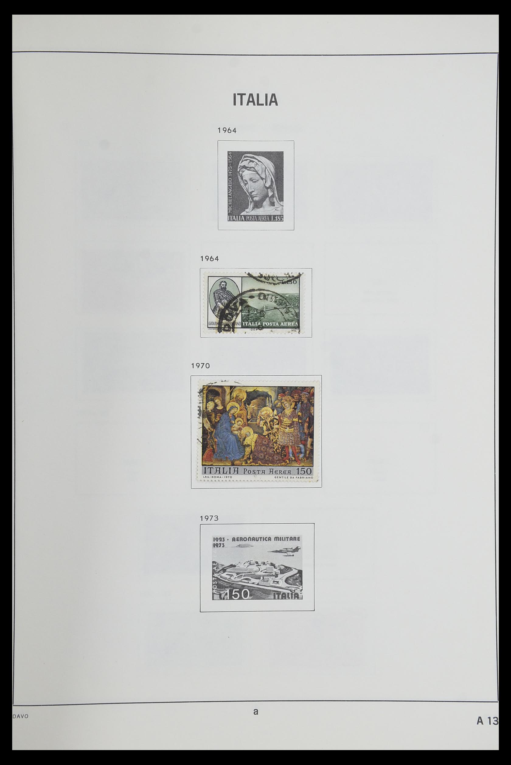 33473 127 - Stamp collection 33473 Italy 1862-1984.