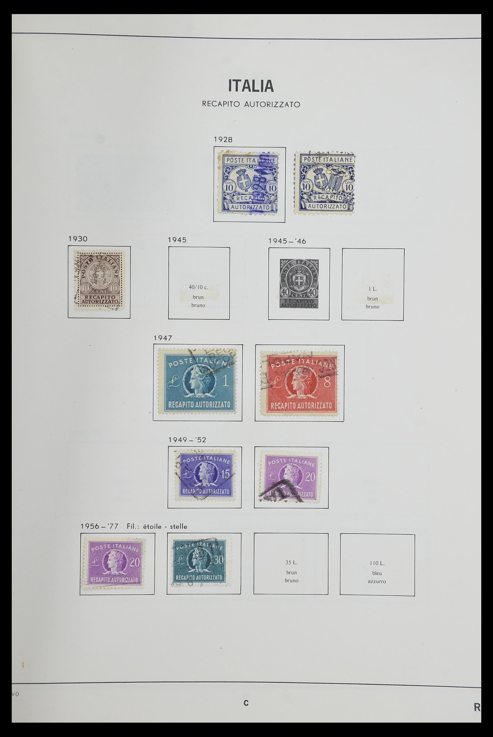 33473 131 - Stamp collection 33473 Italy 1862-1984.