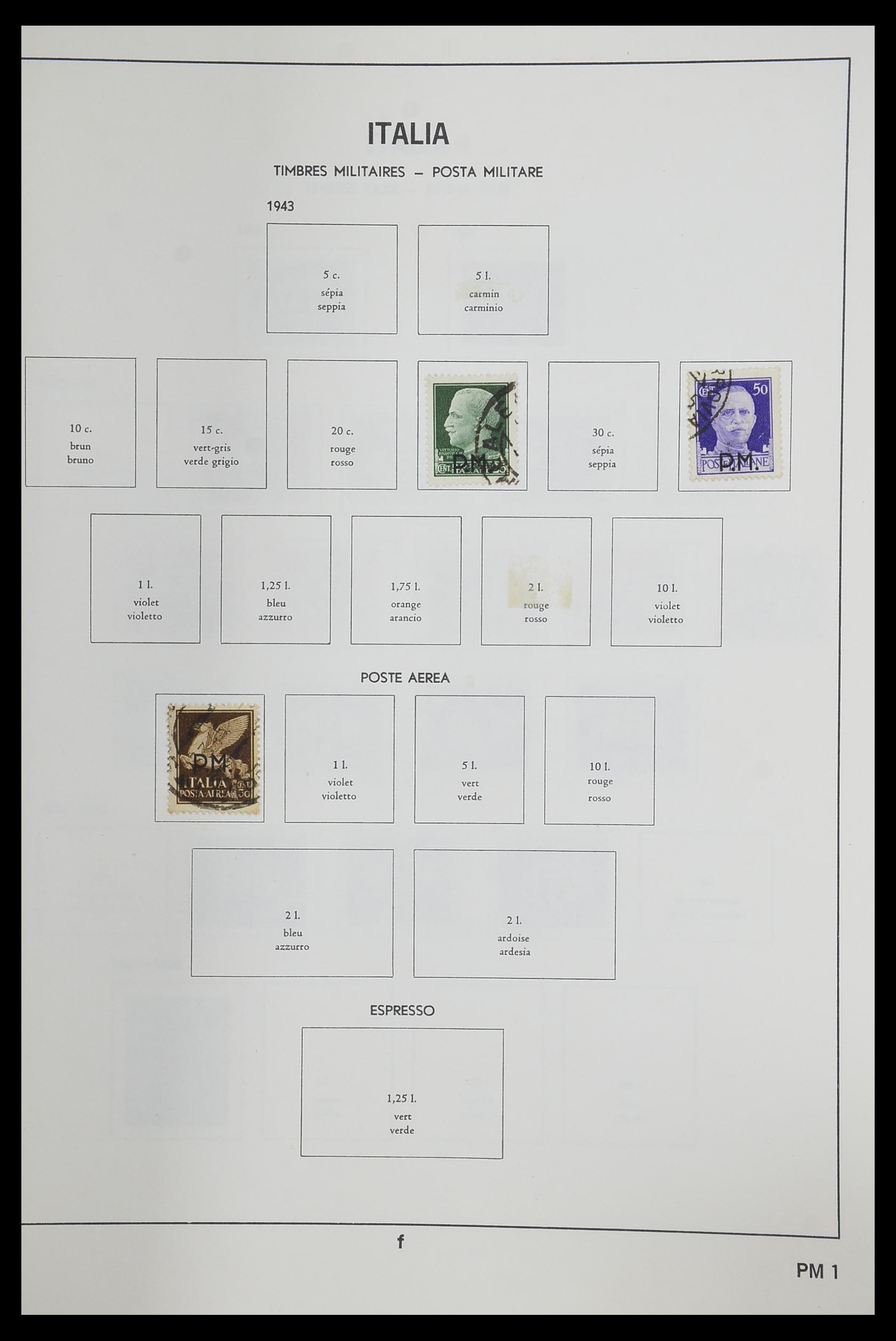 33473 135 - Stamp collection 33473 Italy 1862-1984.