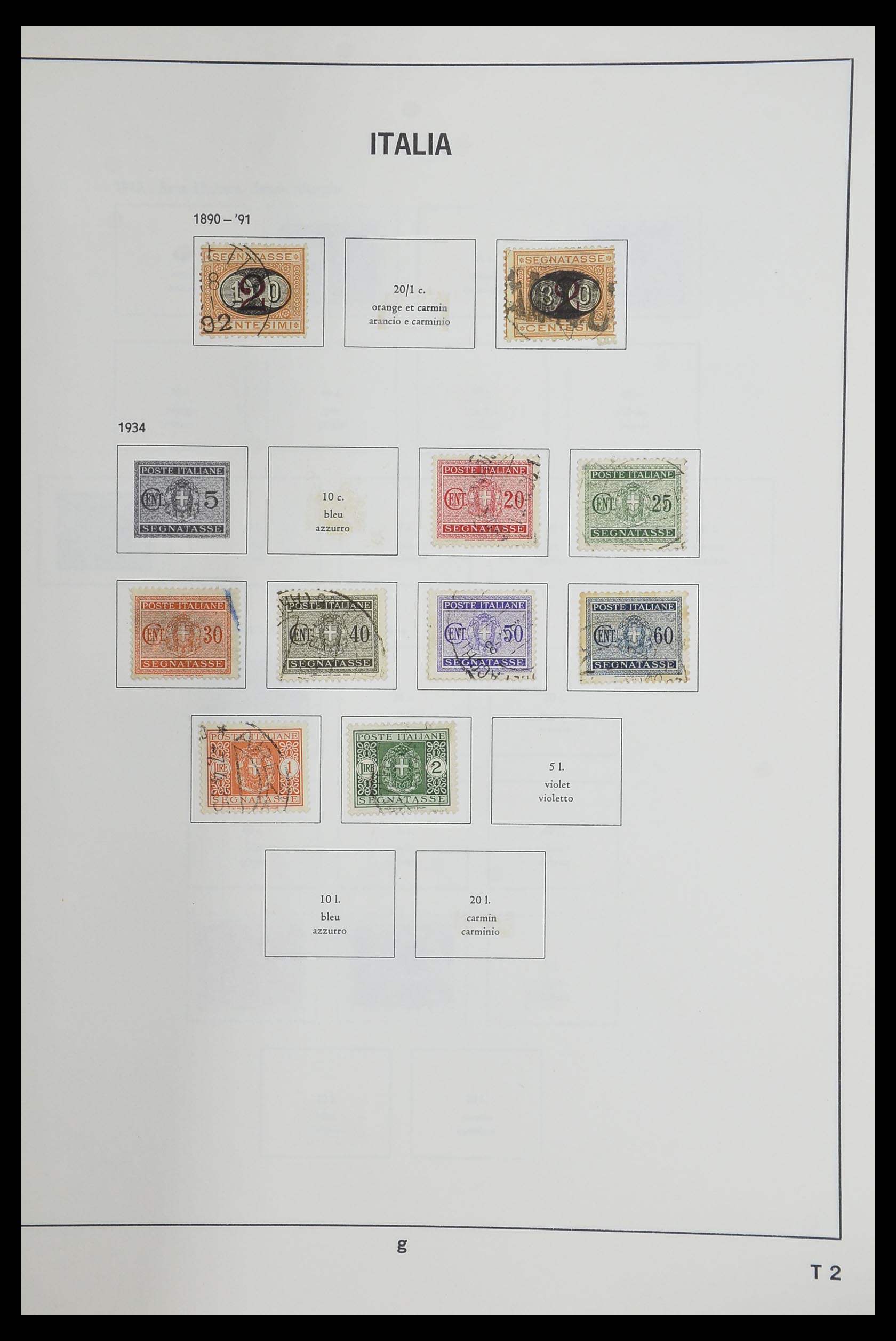 33473 137 - Stamp collection 33473 Italy 1862-1984.