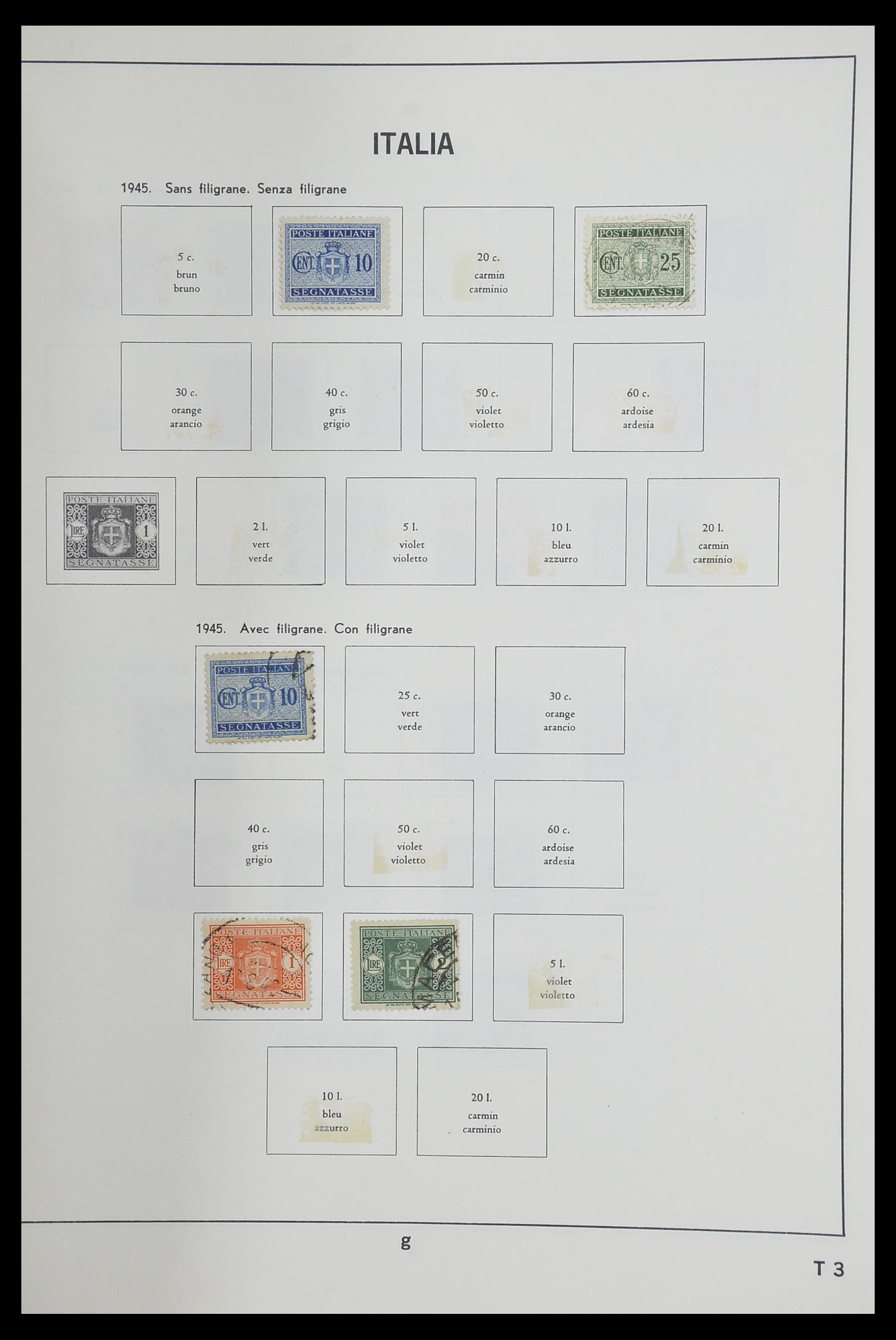 33473 138 - Stamp collection 33473 Italy 1862-1984.