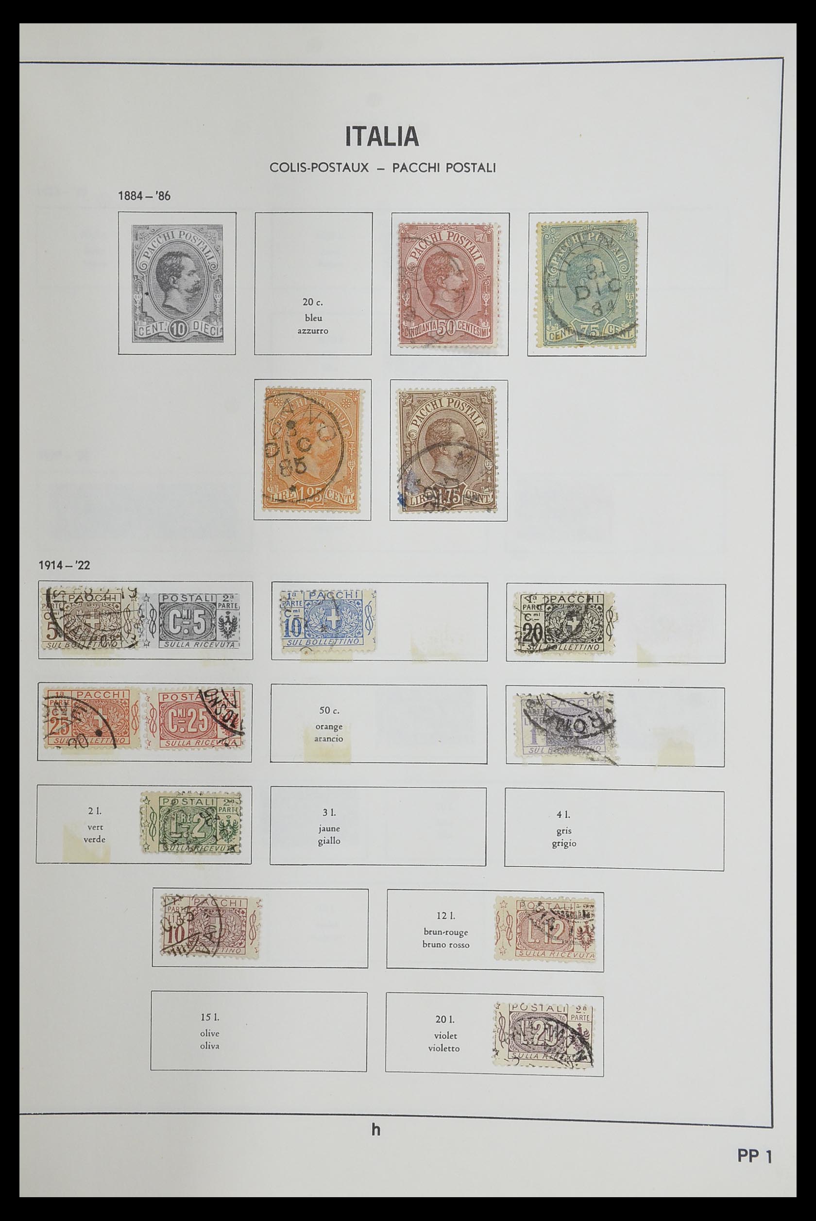 33473 140 - Stamp collection 33473 Italy 1862-1984.