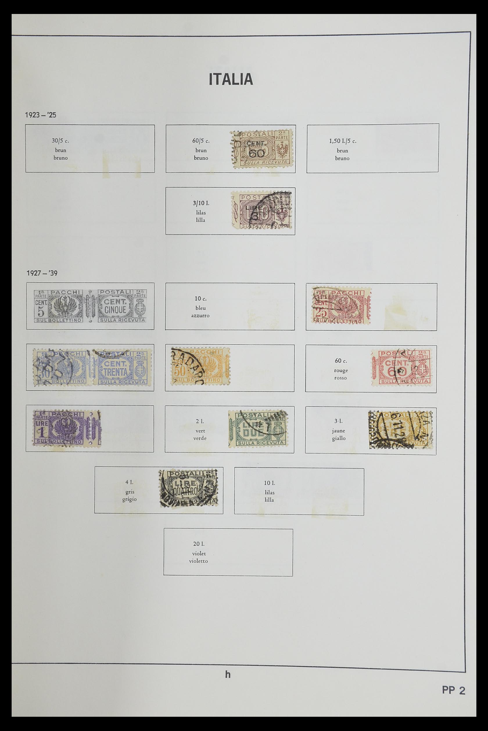 33473 141 - Stamp collection 33473 Italy 1862-1984.