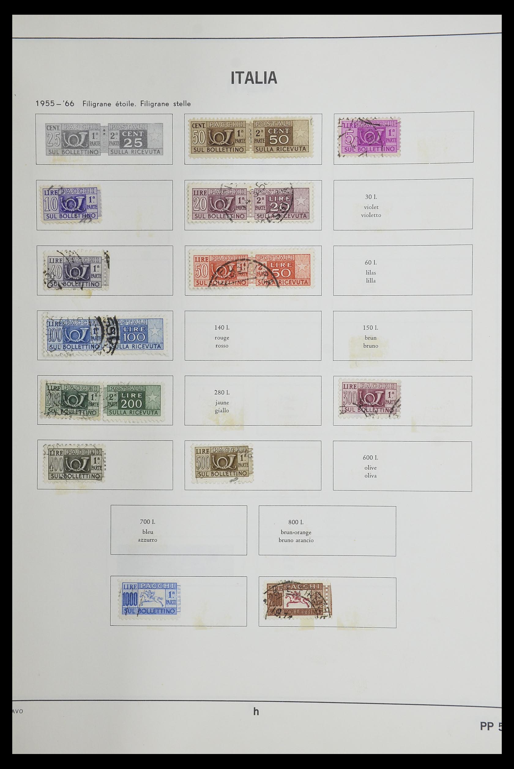 33473 144 - Stamp collection 33473 Italy 1862-1984.