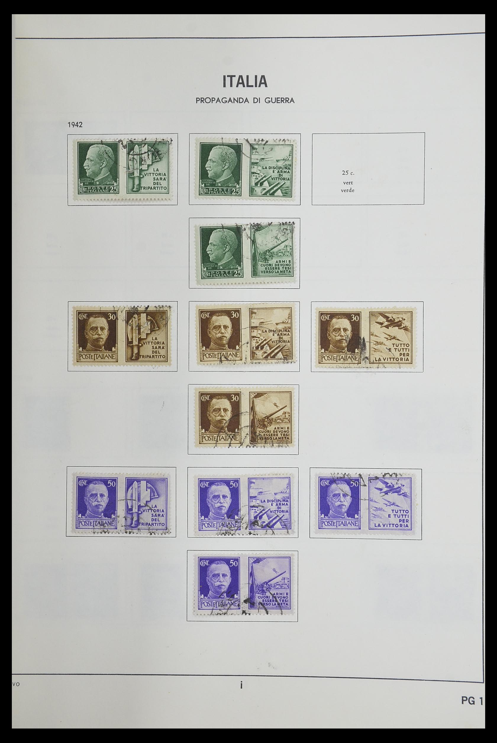 33473 145 - Stamp collection 33473 Italy 1862-1984.