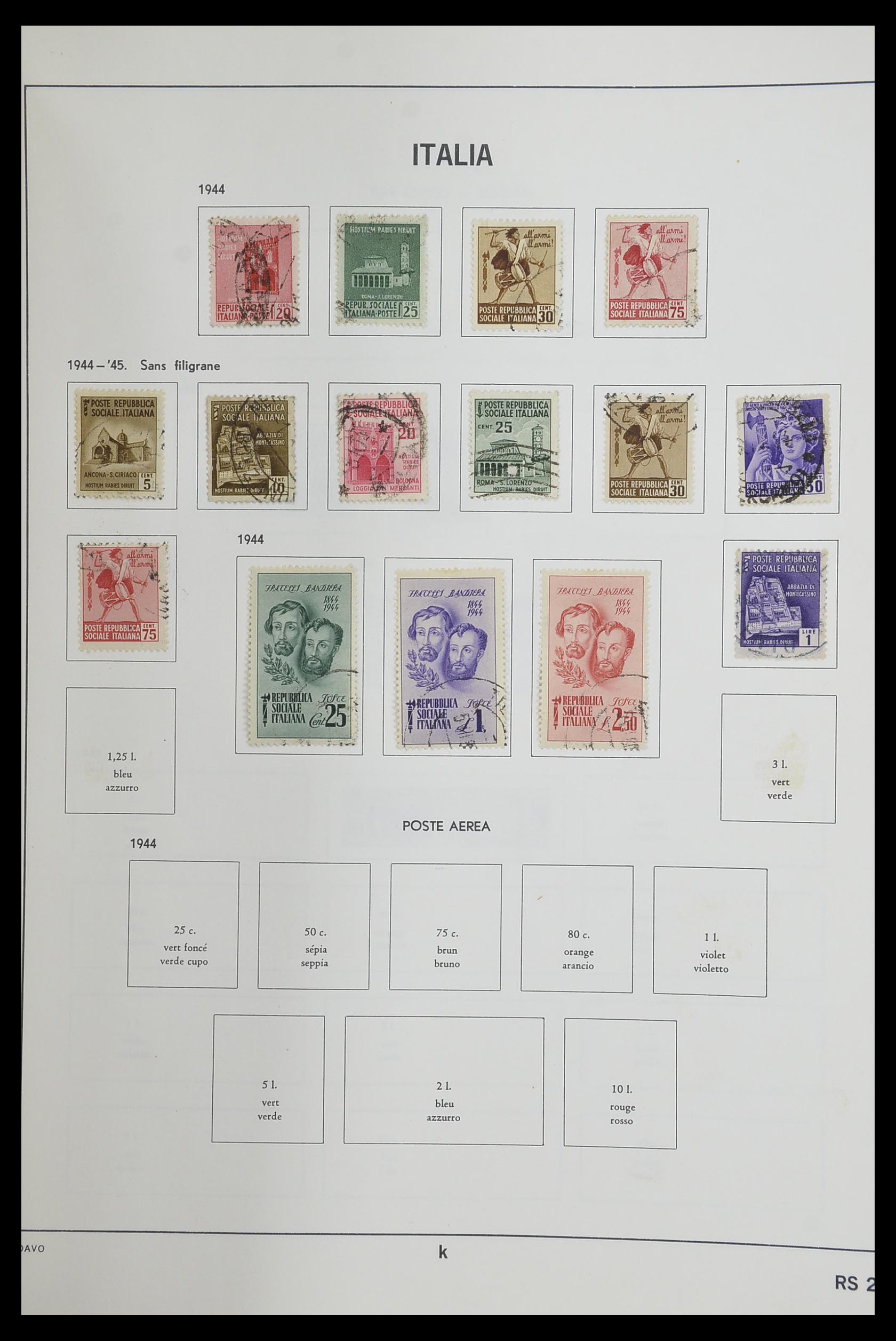 33473 151 - Stamp collection 33473 Italy 1862-1984.