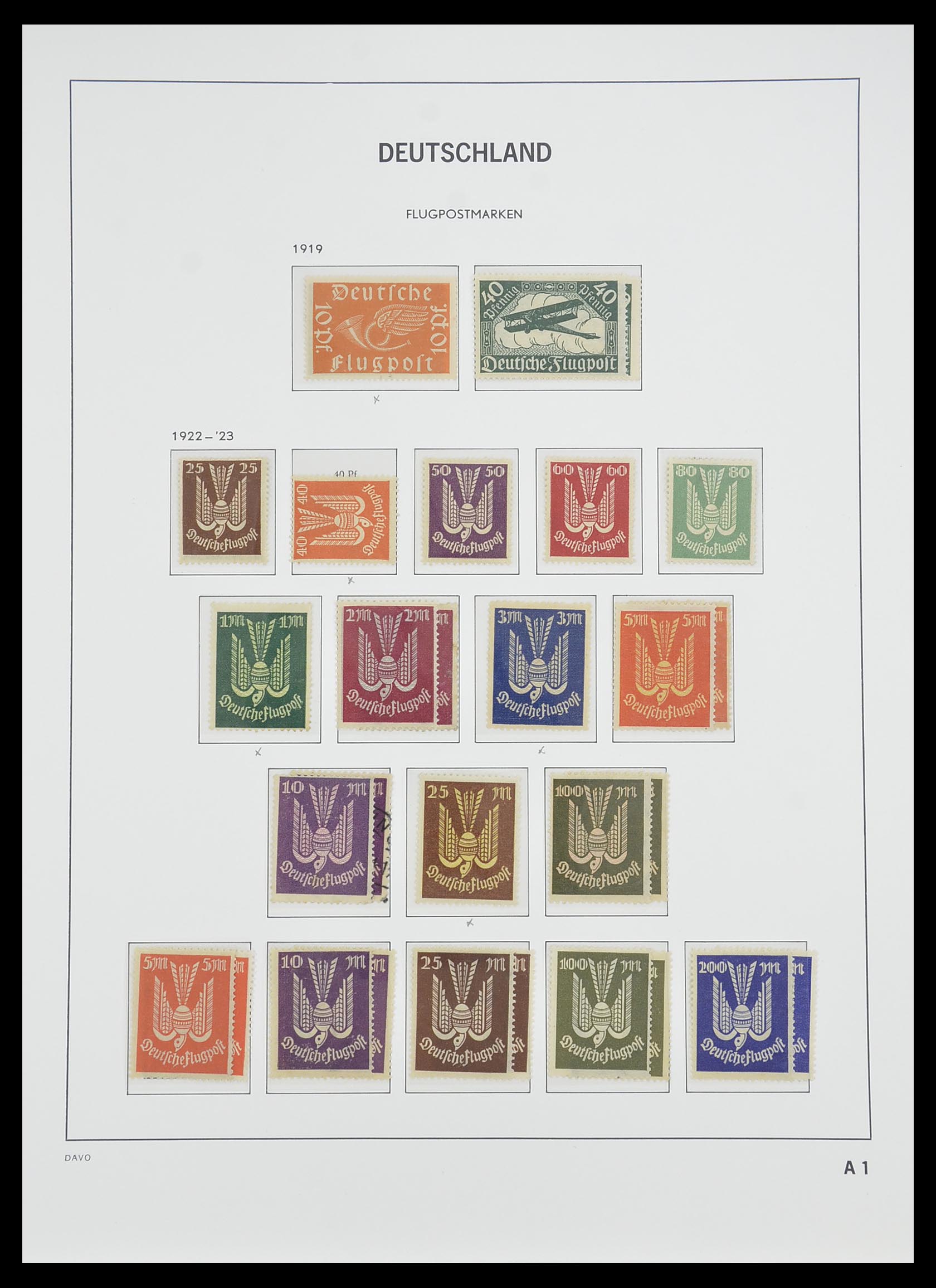 33476 048 - Stamp collection 33476 German Reich 1872-1945.