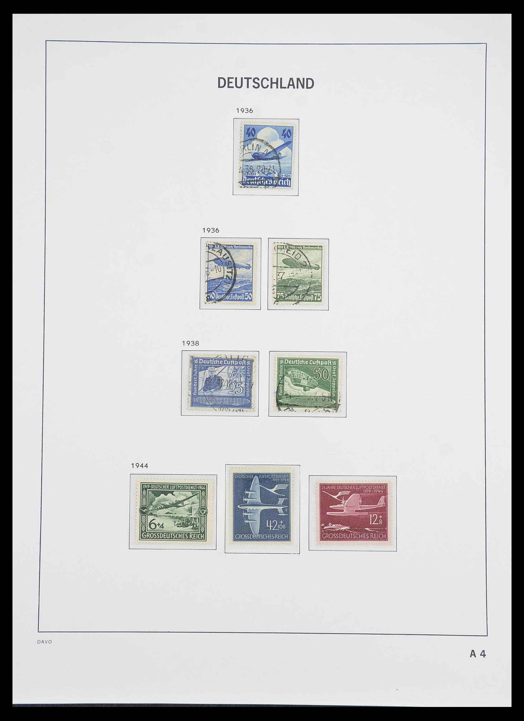 33476 051 - Postzegelverzameling 33476 Duitse Rijk 1872-1945.