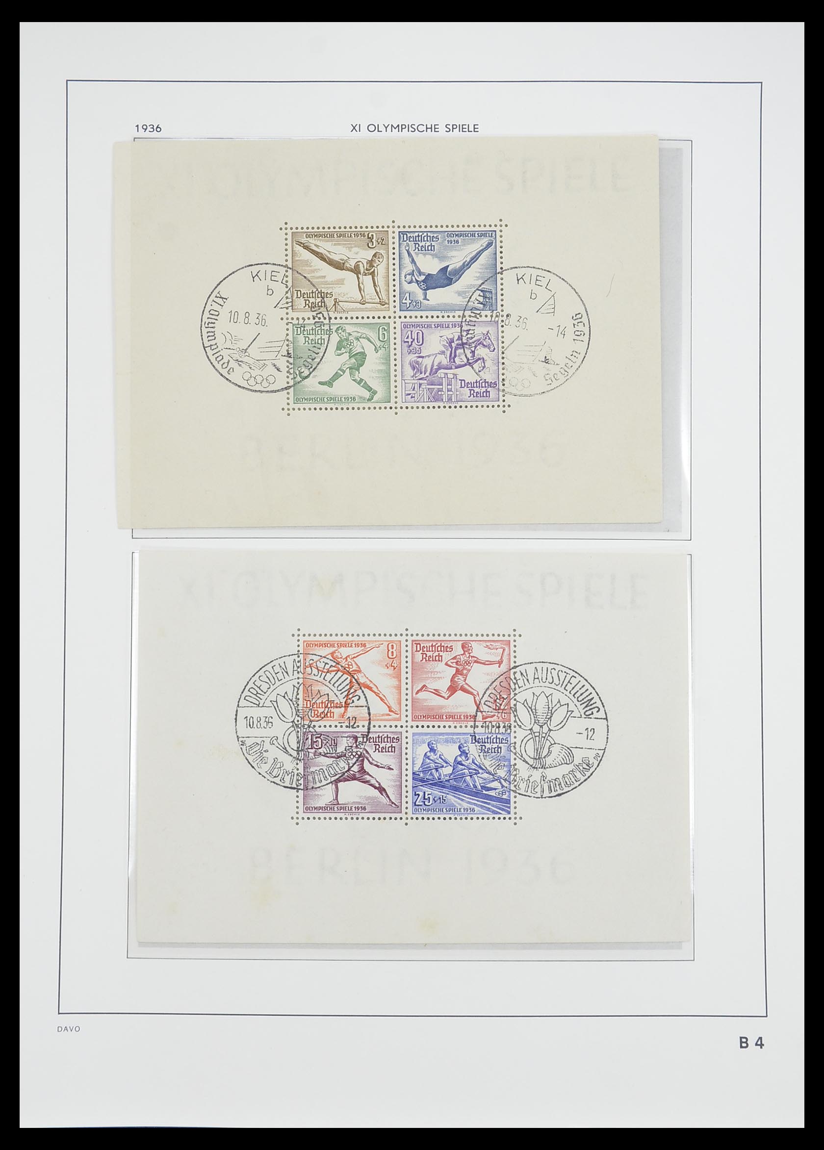 33476 052 - Postzegelverzameling 33476 Duitse Rijk 1872-1945.