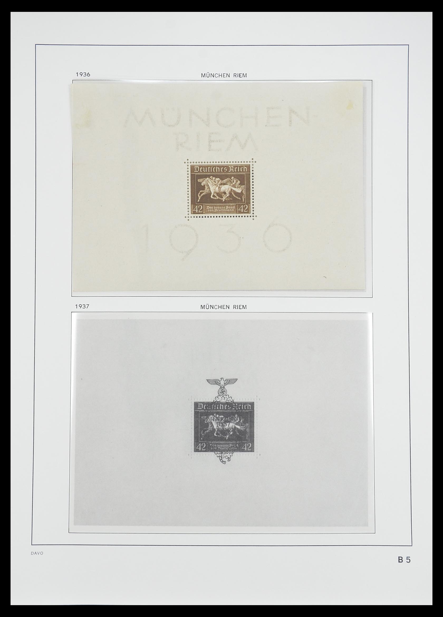 33476 053 - Postzegelverzameling 33476 Duitse Rijk 1872-1945.