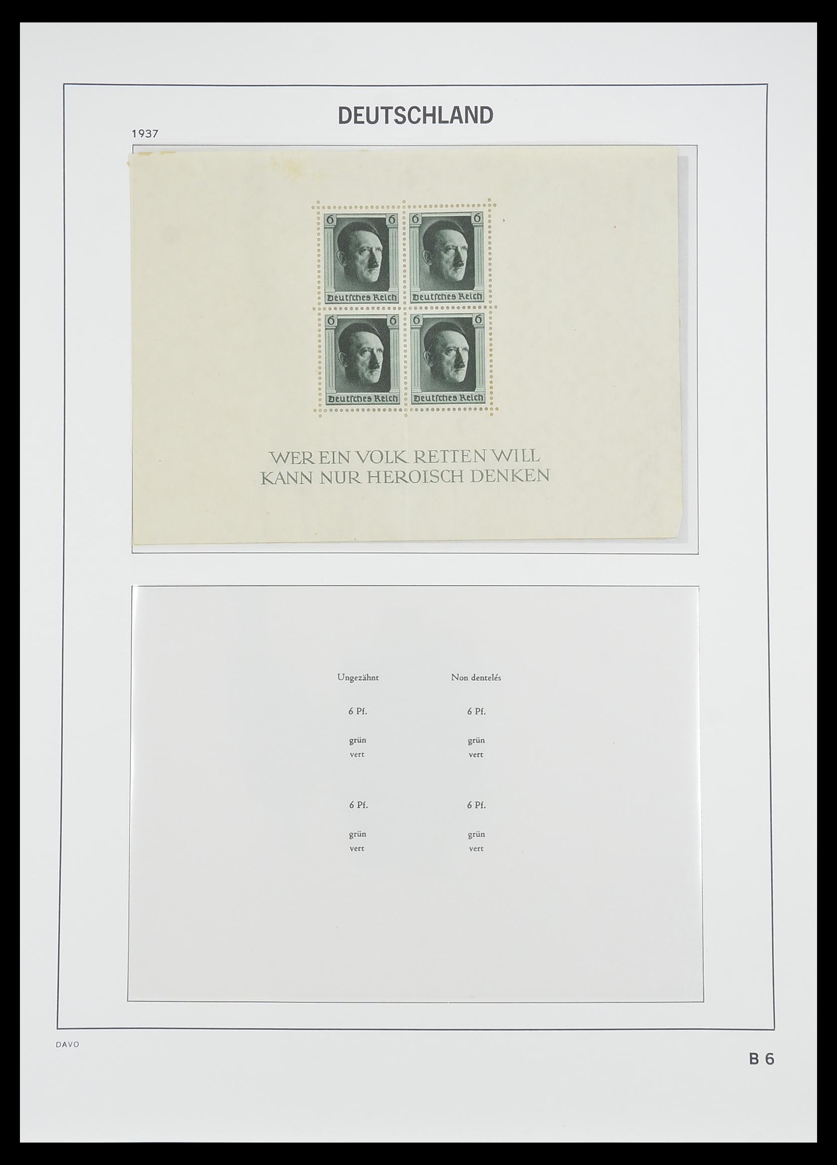 33476 054 - Stamp collection 33476 German Reich 1872-1945.
