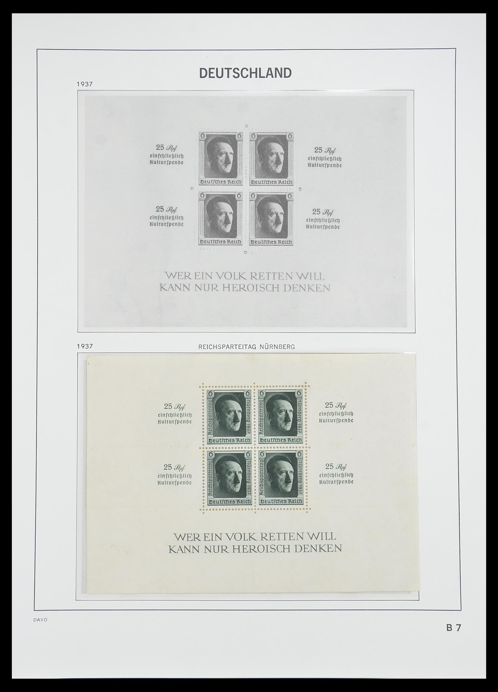 33476 055 - Stamp collection 33476 German Reich 1872-1945.