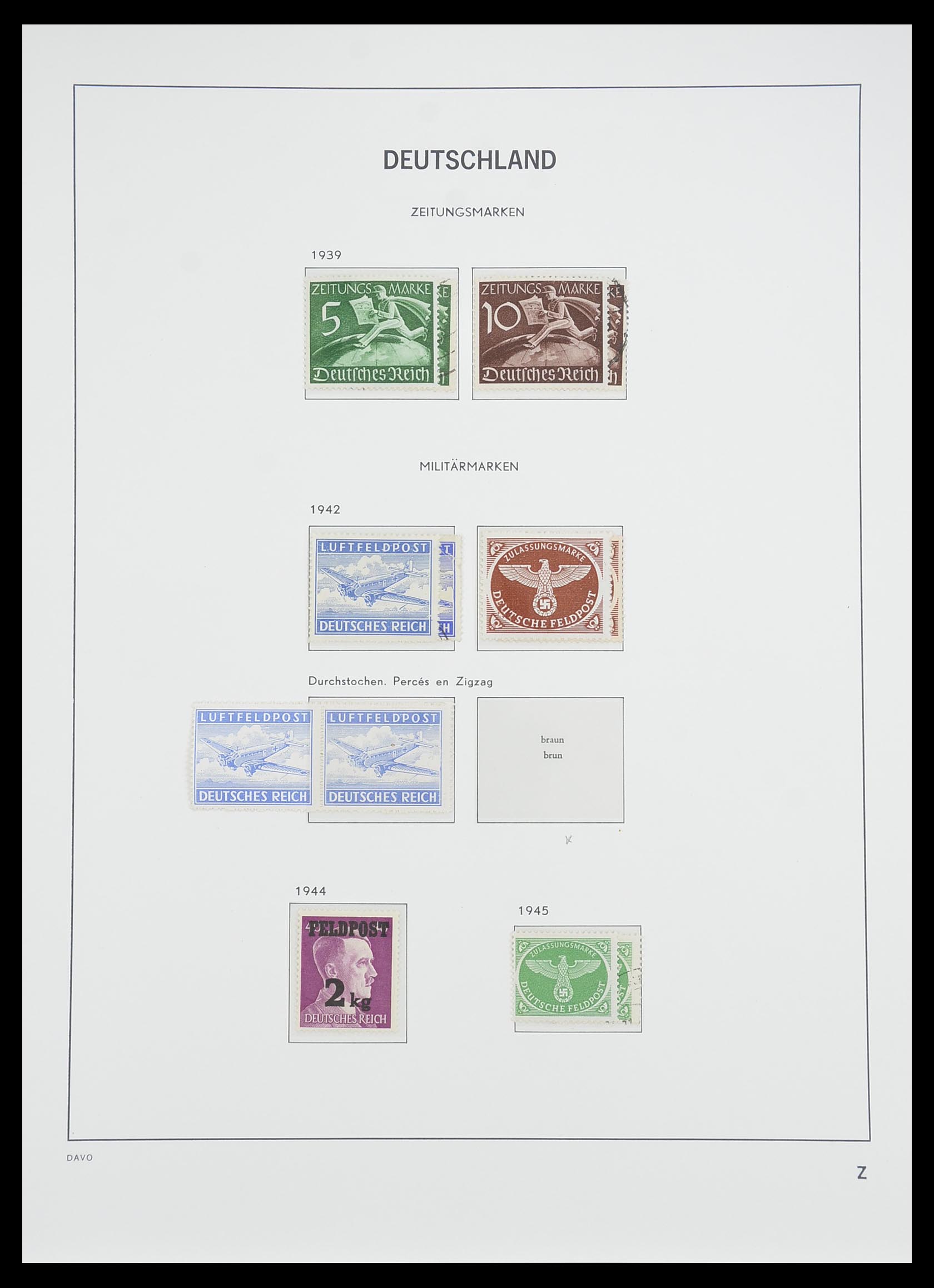 33476 064 - Stamp collection 33476 German Reich 1872-1945.