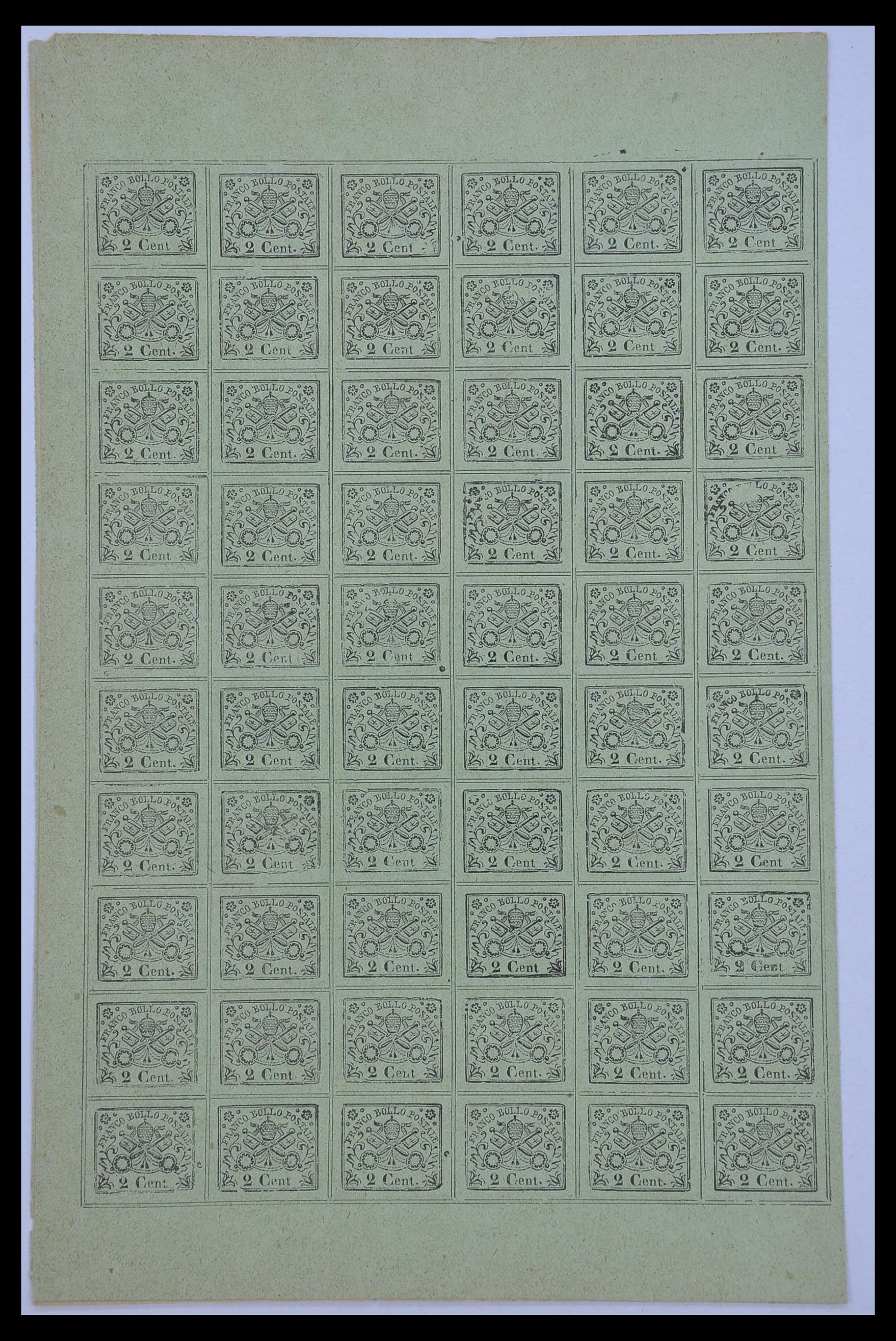 33479 016 - Postzegelverzameling 33479 Kerkelijke Staat 1852-1868.