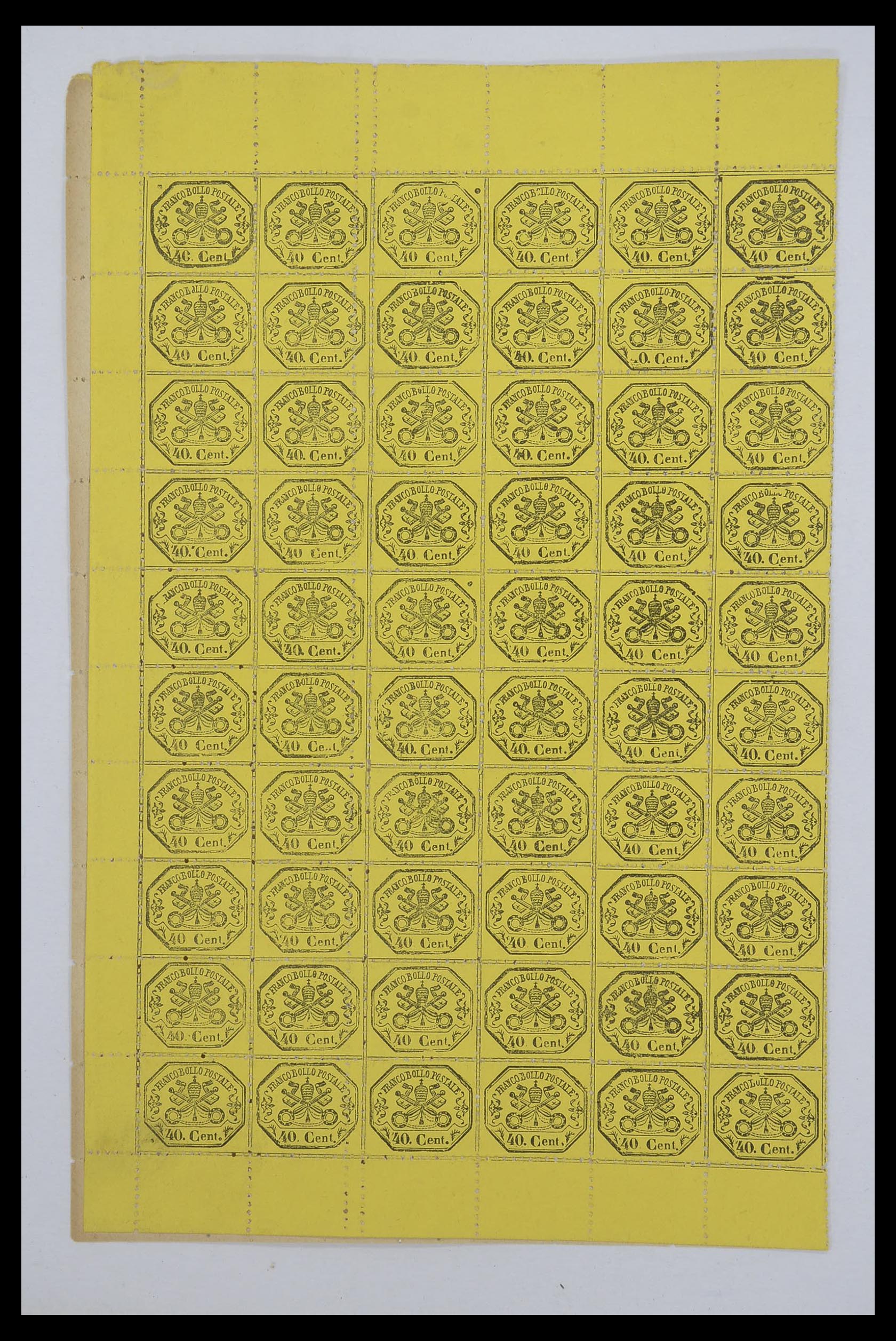 33479 042 - Stamp collection 33479 Papal State 1852-1868.