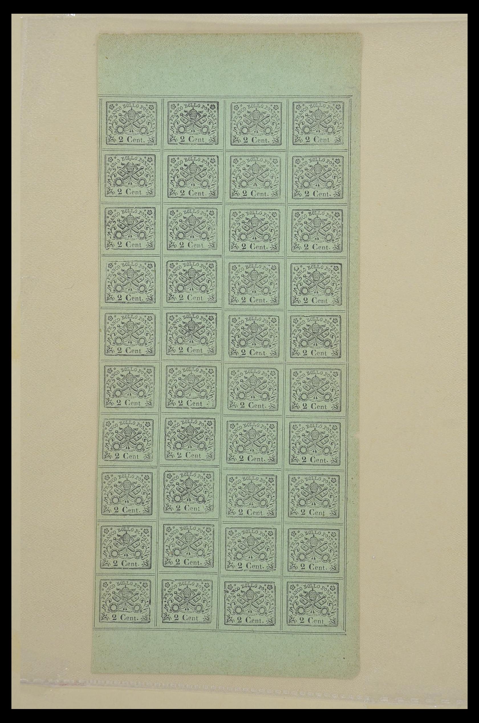 33479 052 - Stamp collection 33479 Papal State 1852-1868.