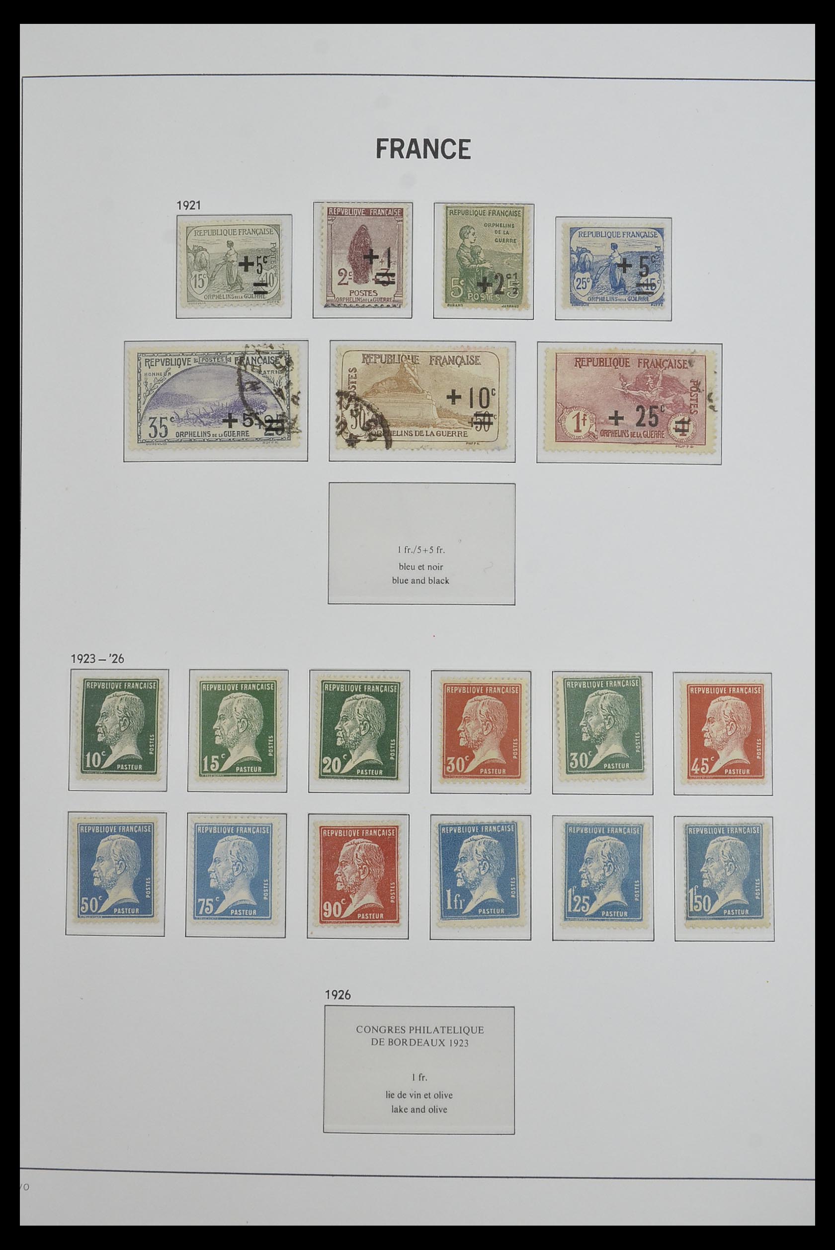 33480 010 - Stamp collection 33480 France 1849-1993.