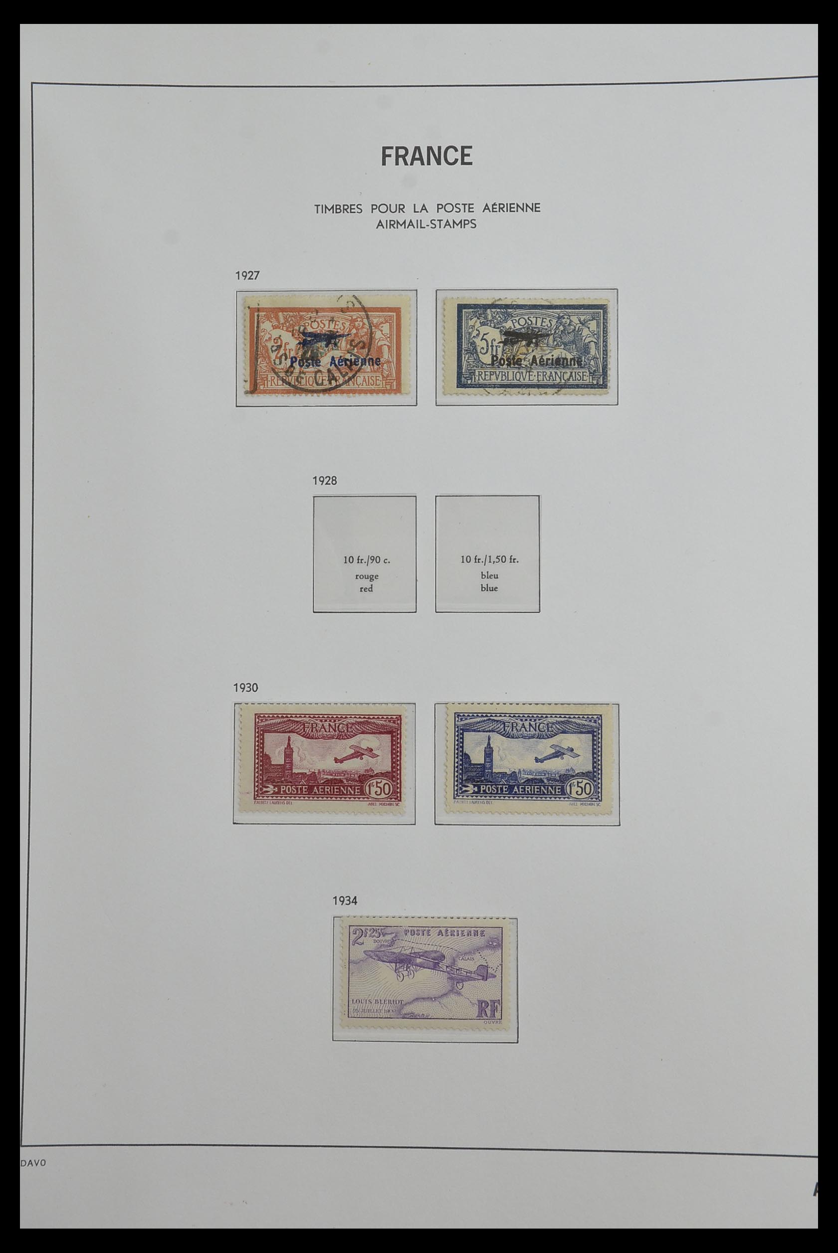 33480 054 - Postzegelverzameling 33480 Frankrijk 1849-1993.