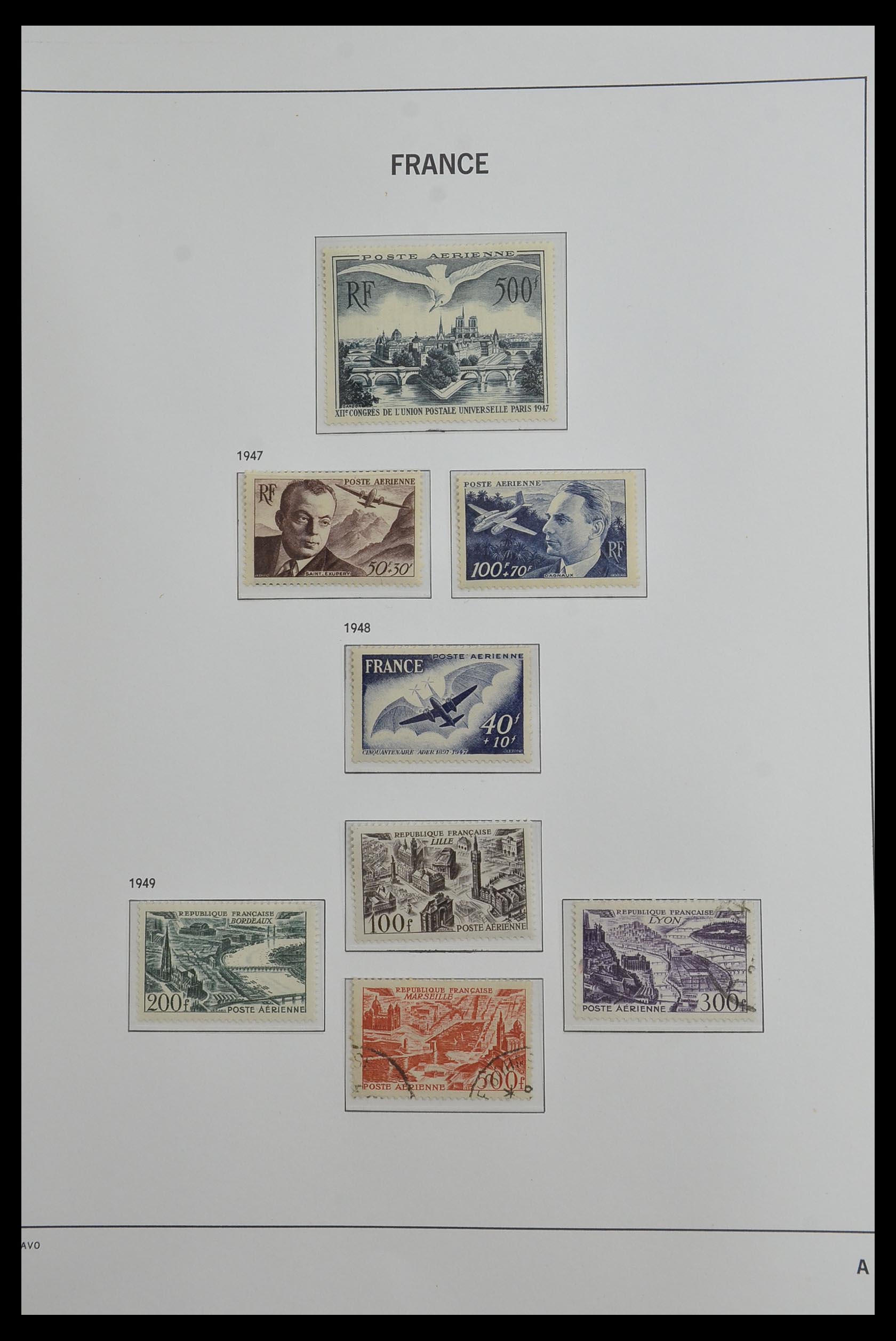 33480 056 - Postzegelverzameling 33480 Frankrijk 1849-1993.