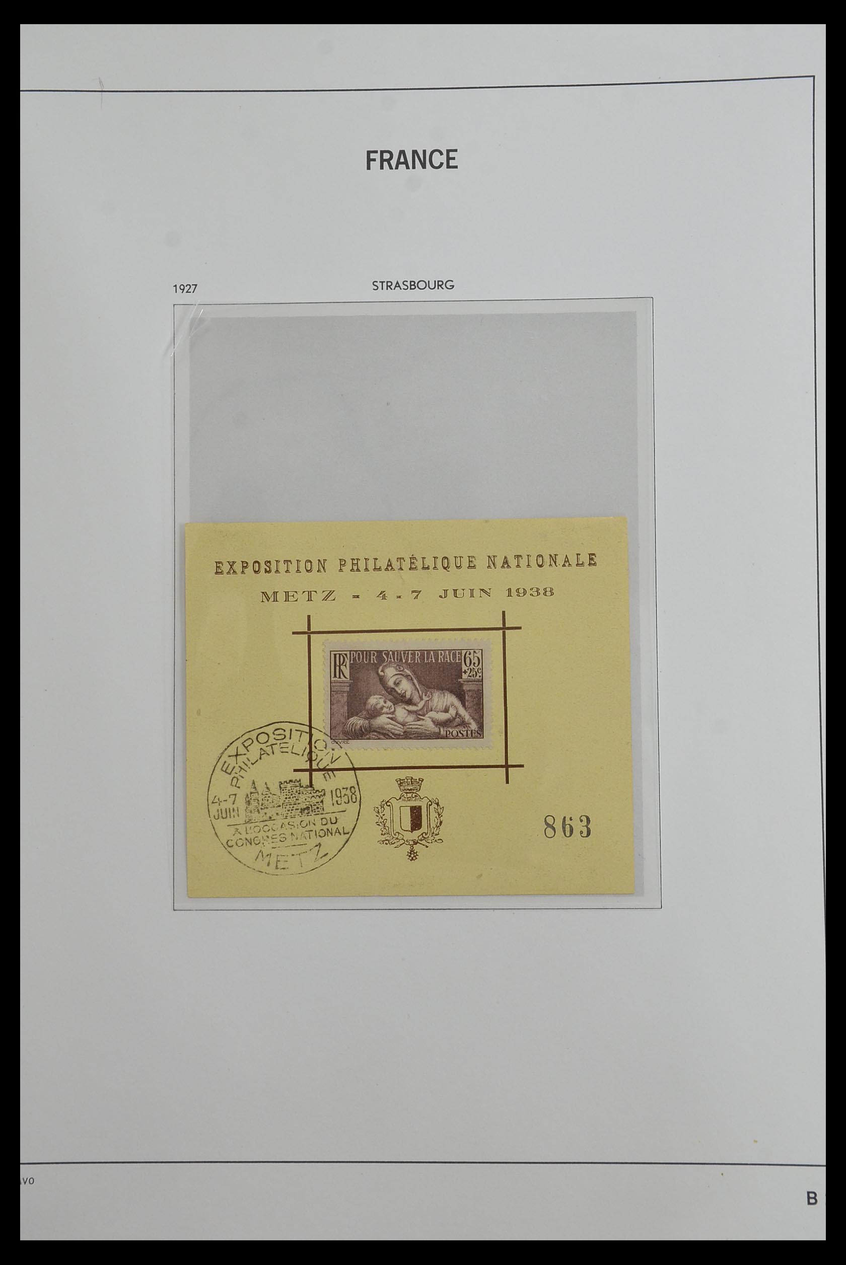33480 058 - Postzegelverzameling 33480 Frankrijk 1849-1993.