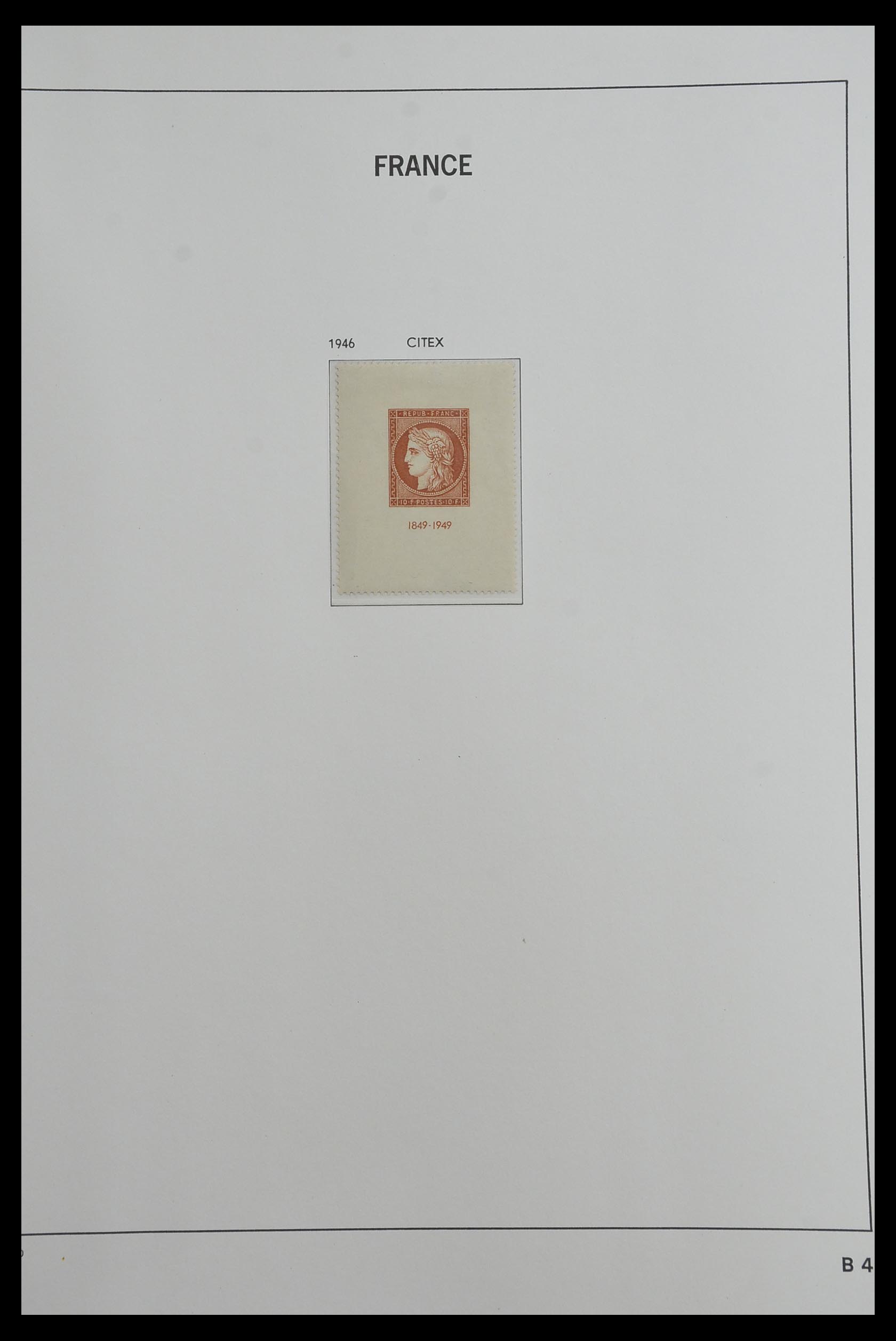 33480 060 - Postzegelverzameling 33480 Frankrijk 1849-1993.