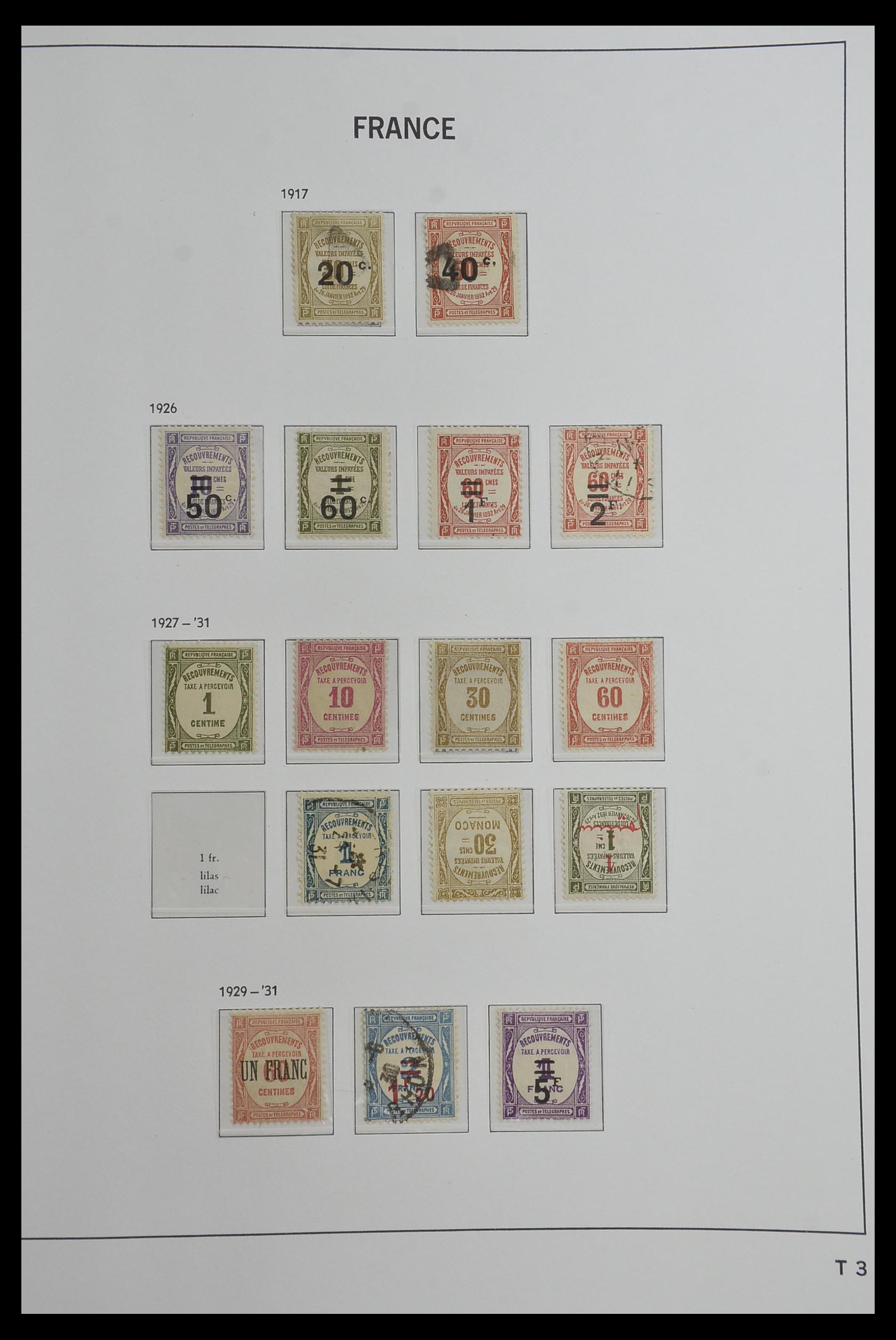 33480 063 - Stamp collection 33480 France 1849-1993.