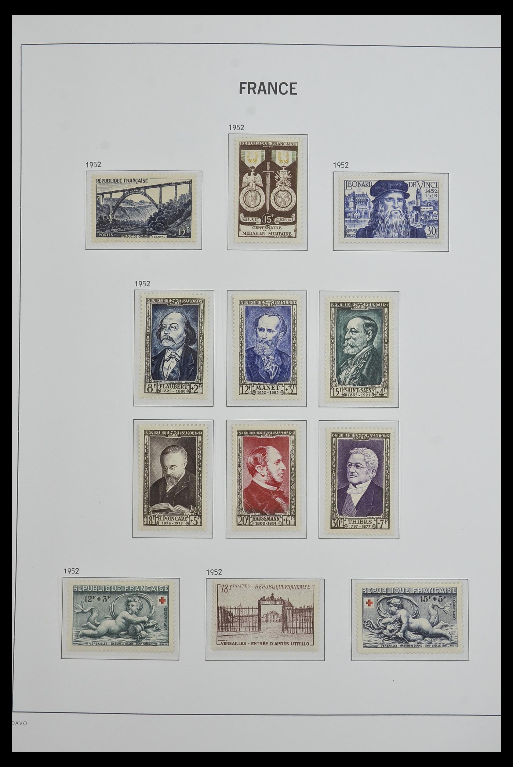 33480 070 - Stamp collection 33480 France 1849-1993.