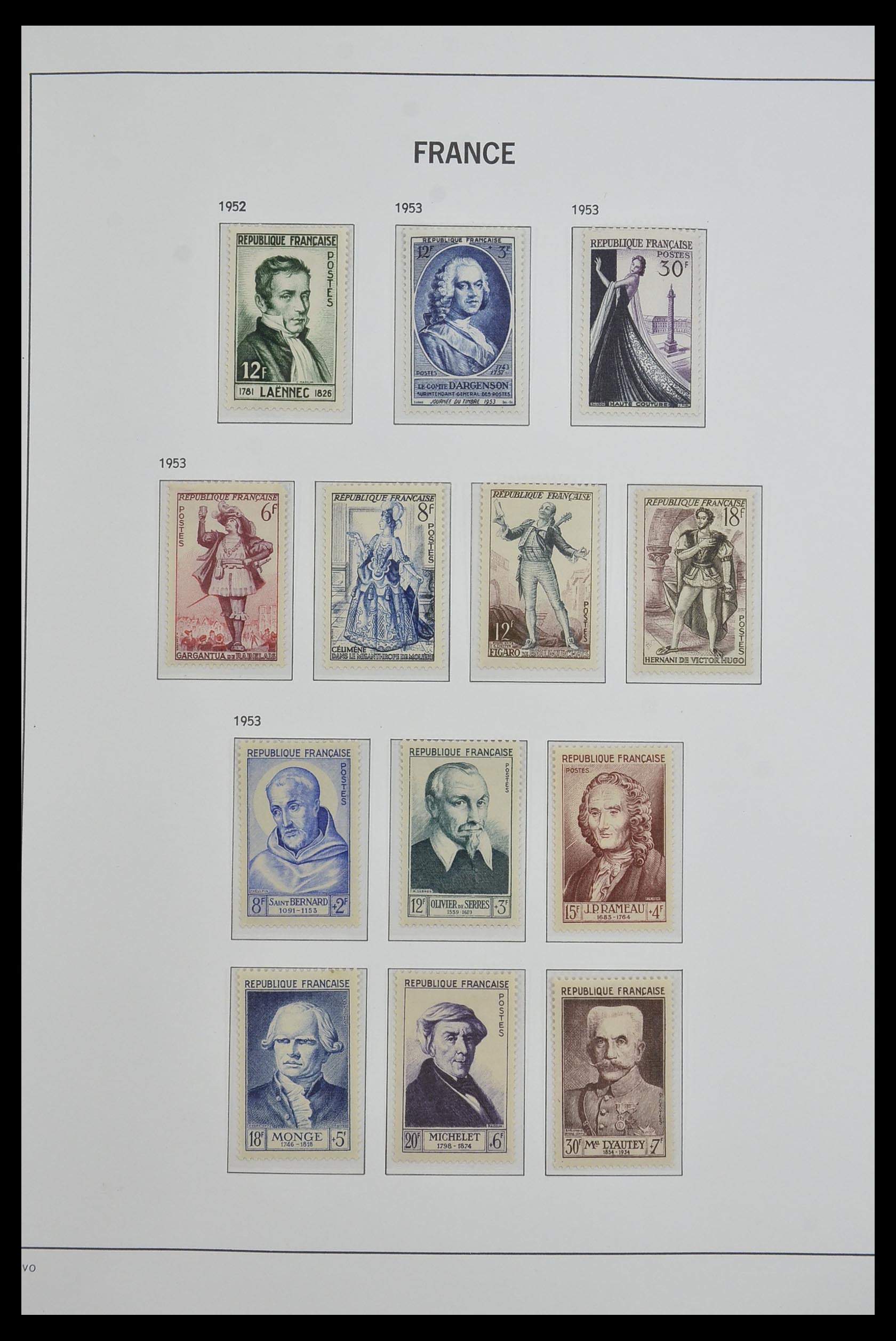 33480 071 - Stamp collection 33480 France 1849-1993.