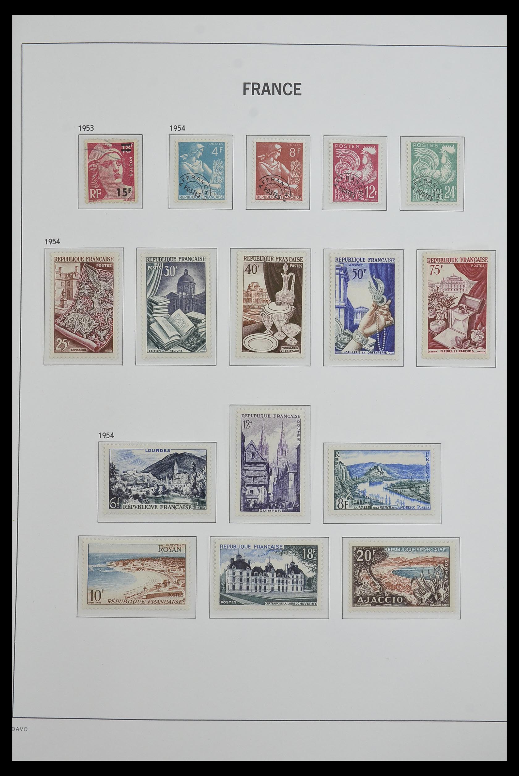 33480 073 - Stamp collection 33480 France 1849-1993.