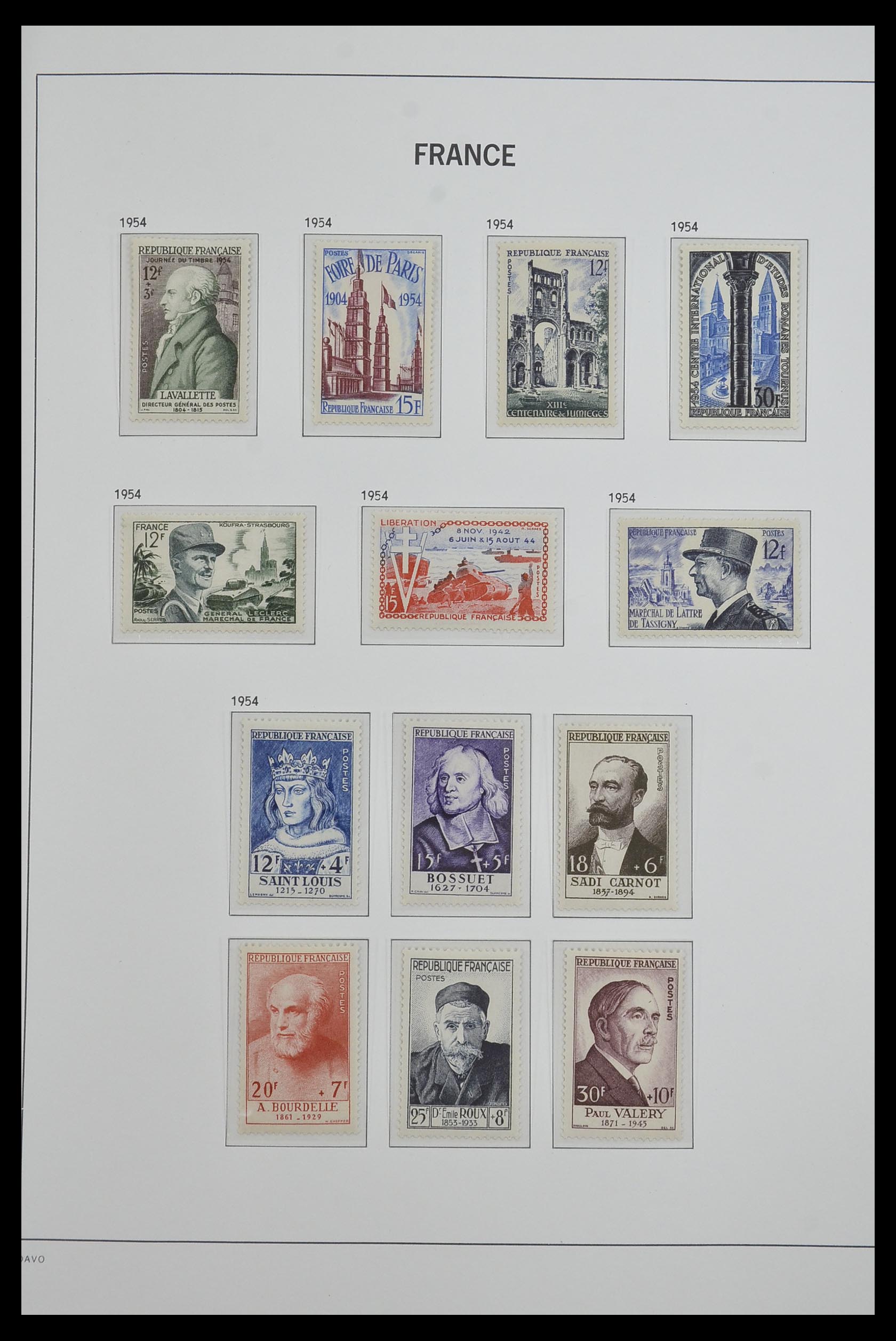 33480 074 - Stamp collection 33480 France 1849-1993.