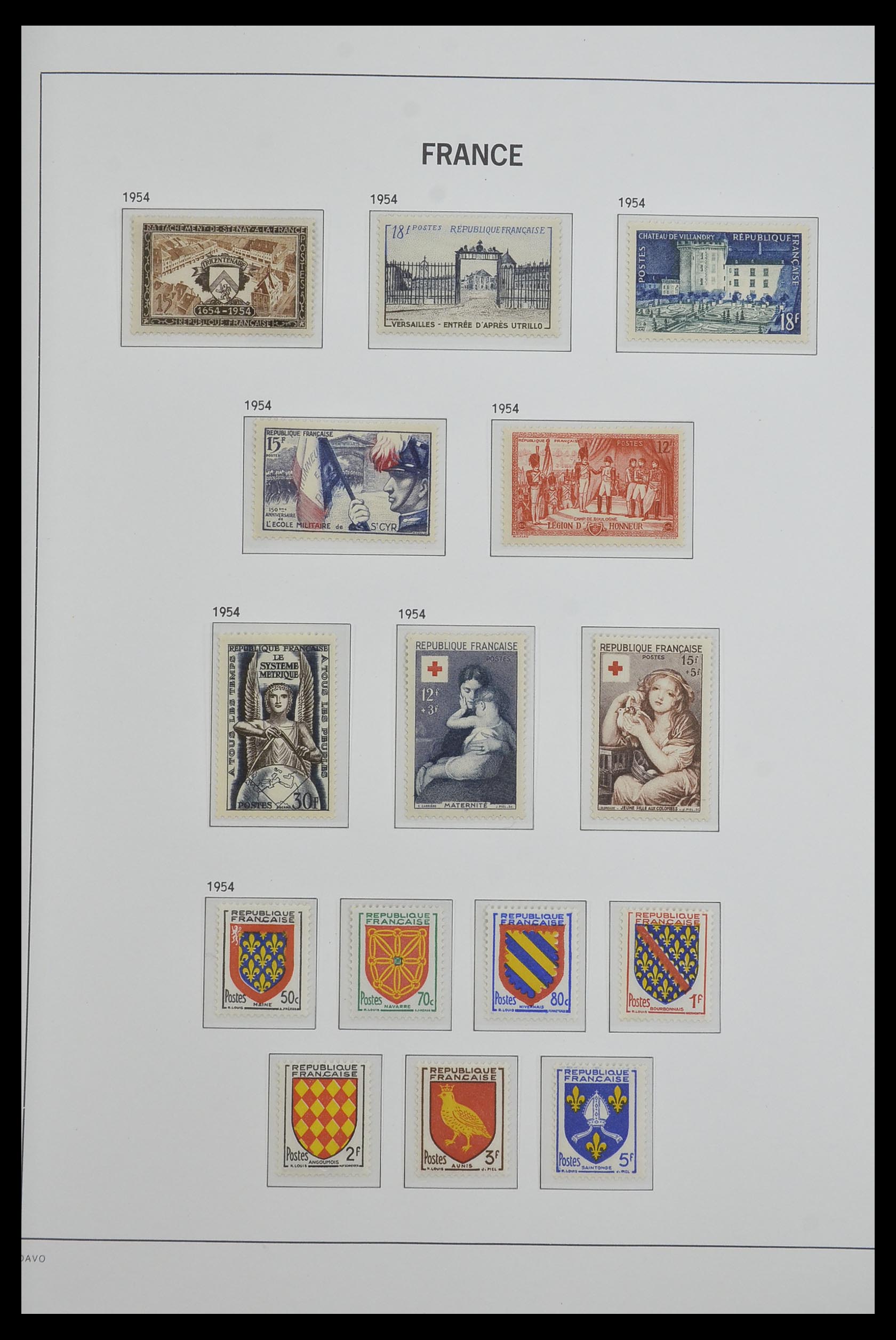 33480 075 - Stamp collection 33480 France 1849-1993.