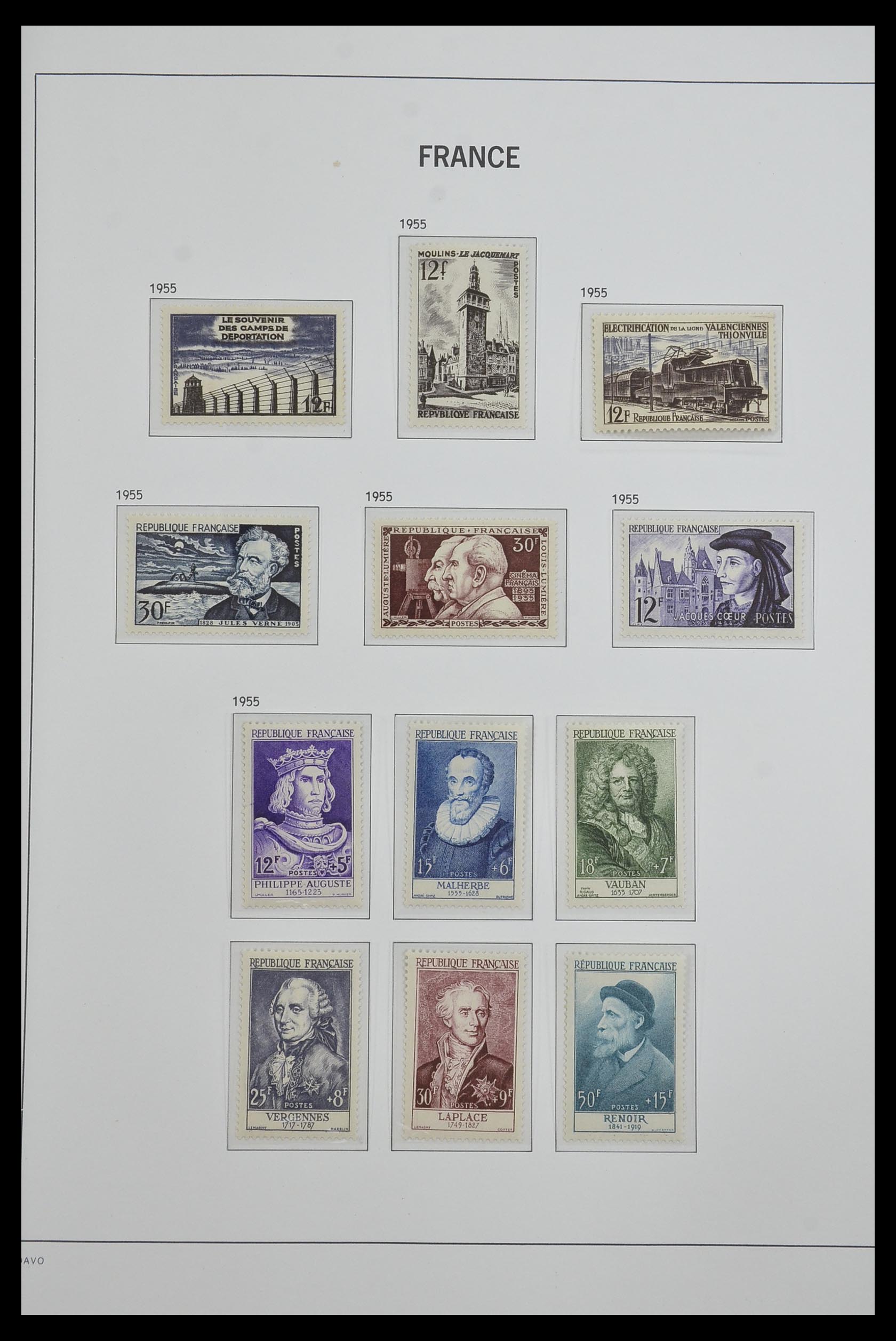 33480 077 - Stamp collection 33480 France 1849-1993.