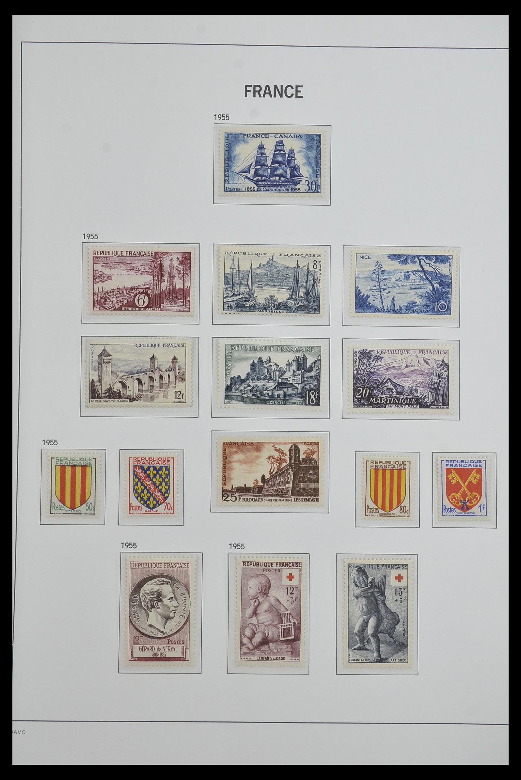 33480 078 - Stamp collection 33480 France 1849-1993.