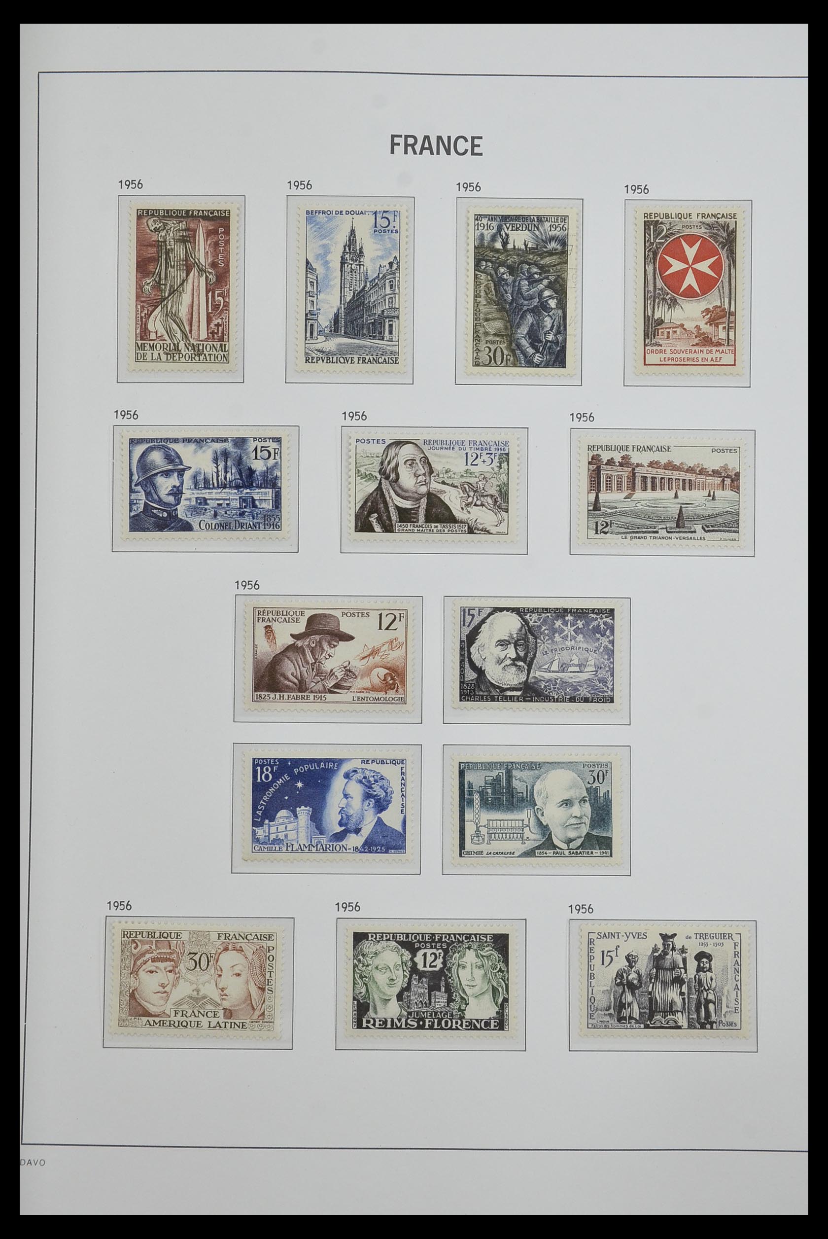 33480 079 - Stamp collection 33480 France 1849-1993.