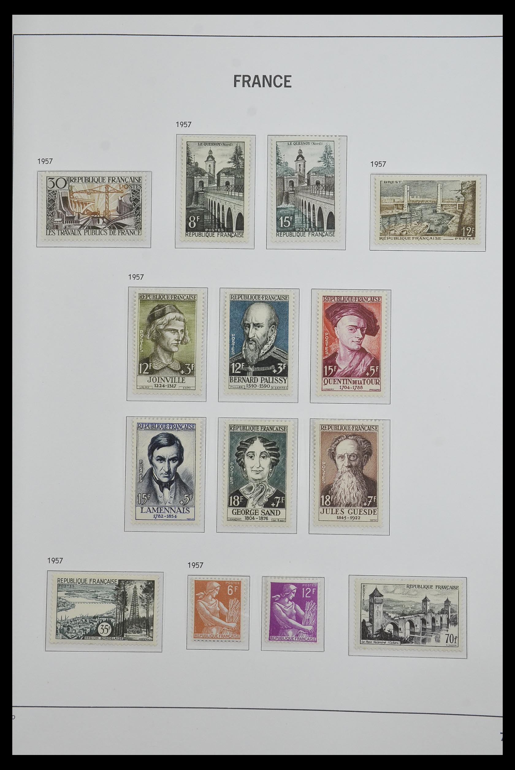 33480 083 - Stamp collection 33480 France 1849-1993.