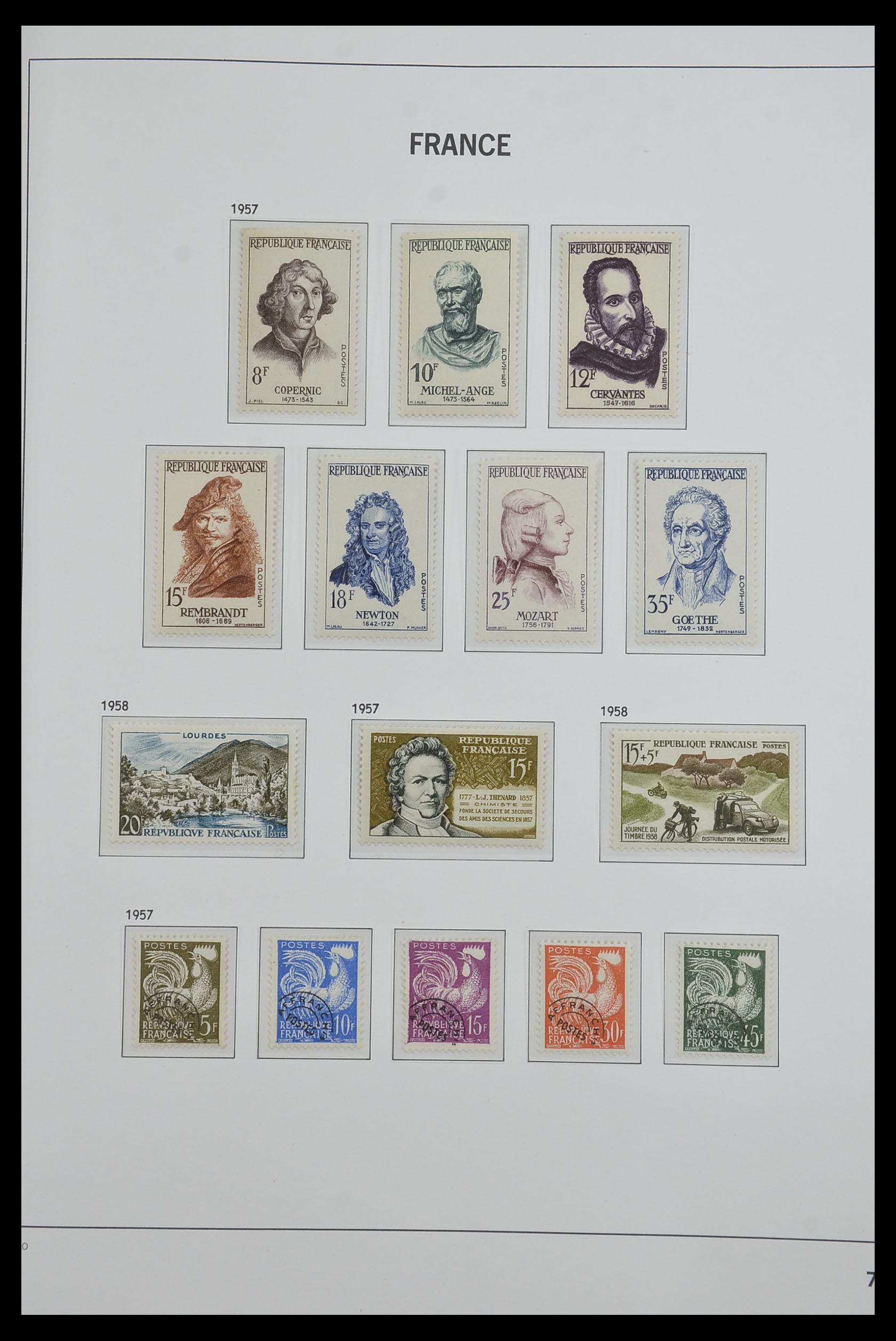 33480 085 - Stamp collection 33480 France 1849-1993.