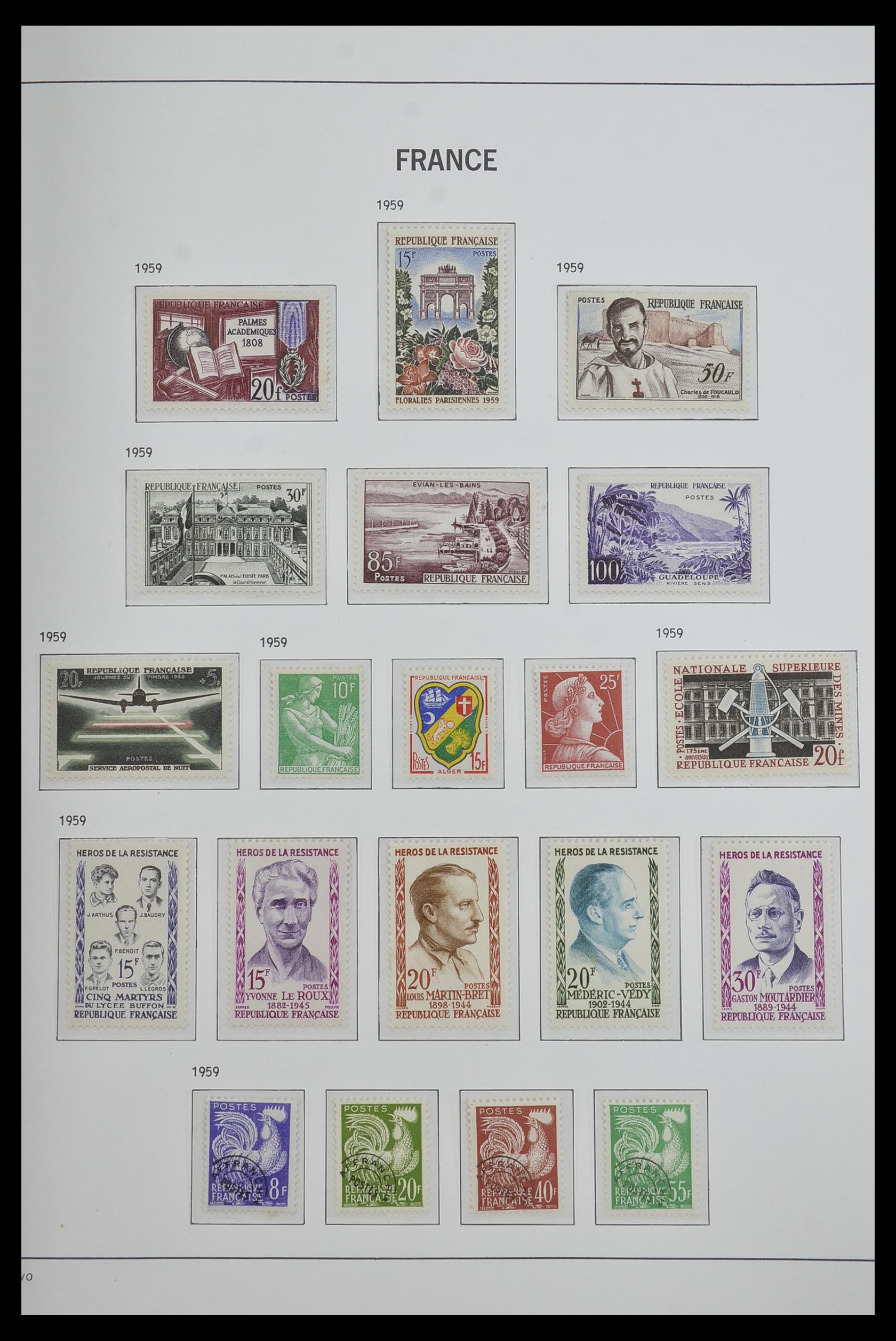 33480 089 - Stamp collection 33480 France 1849-1993.