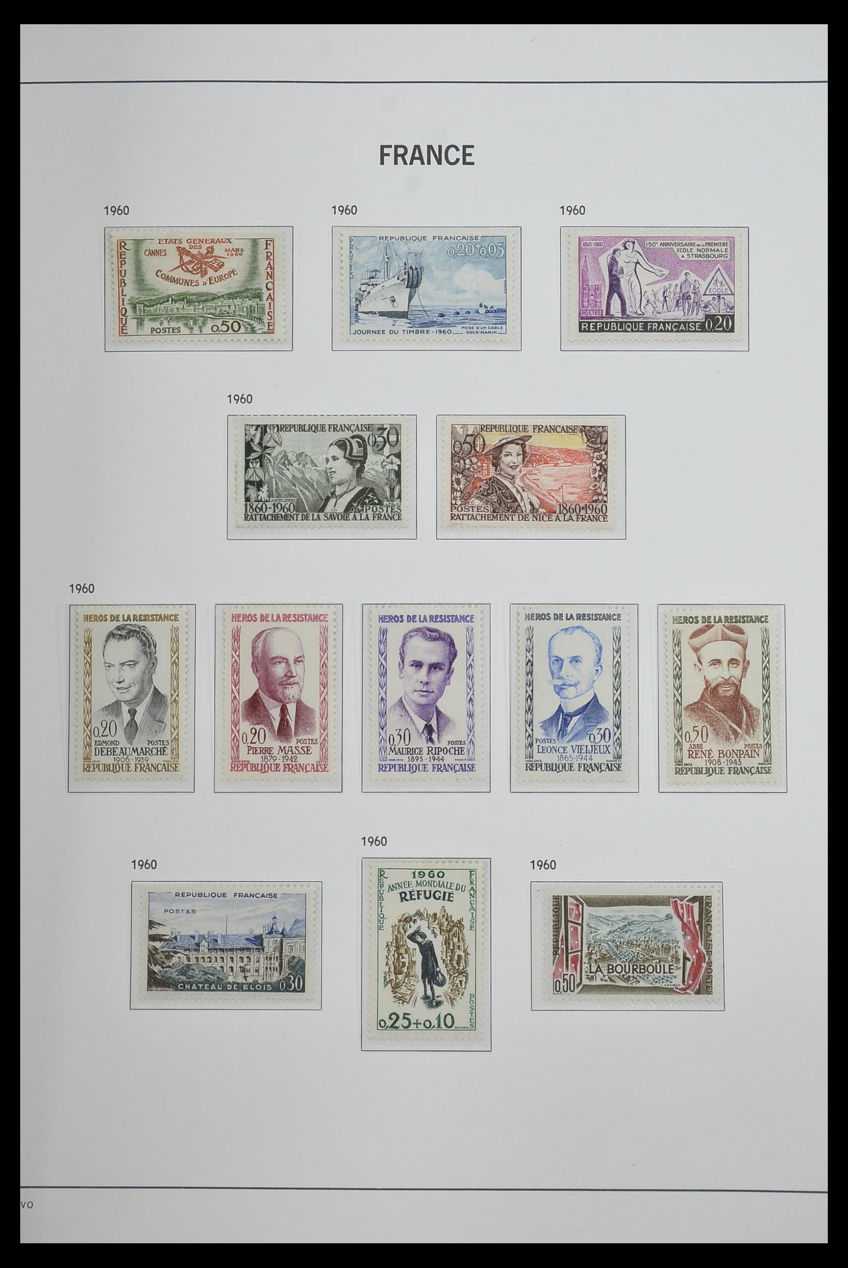 33480 093 - Stamp collection 33480 France 1849-1993.