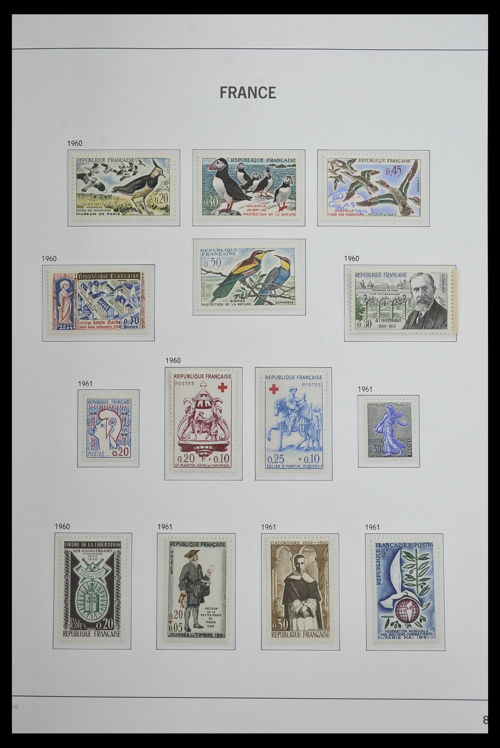 33480 095 - Stamp collection 33480 France 1849-1993.