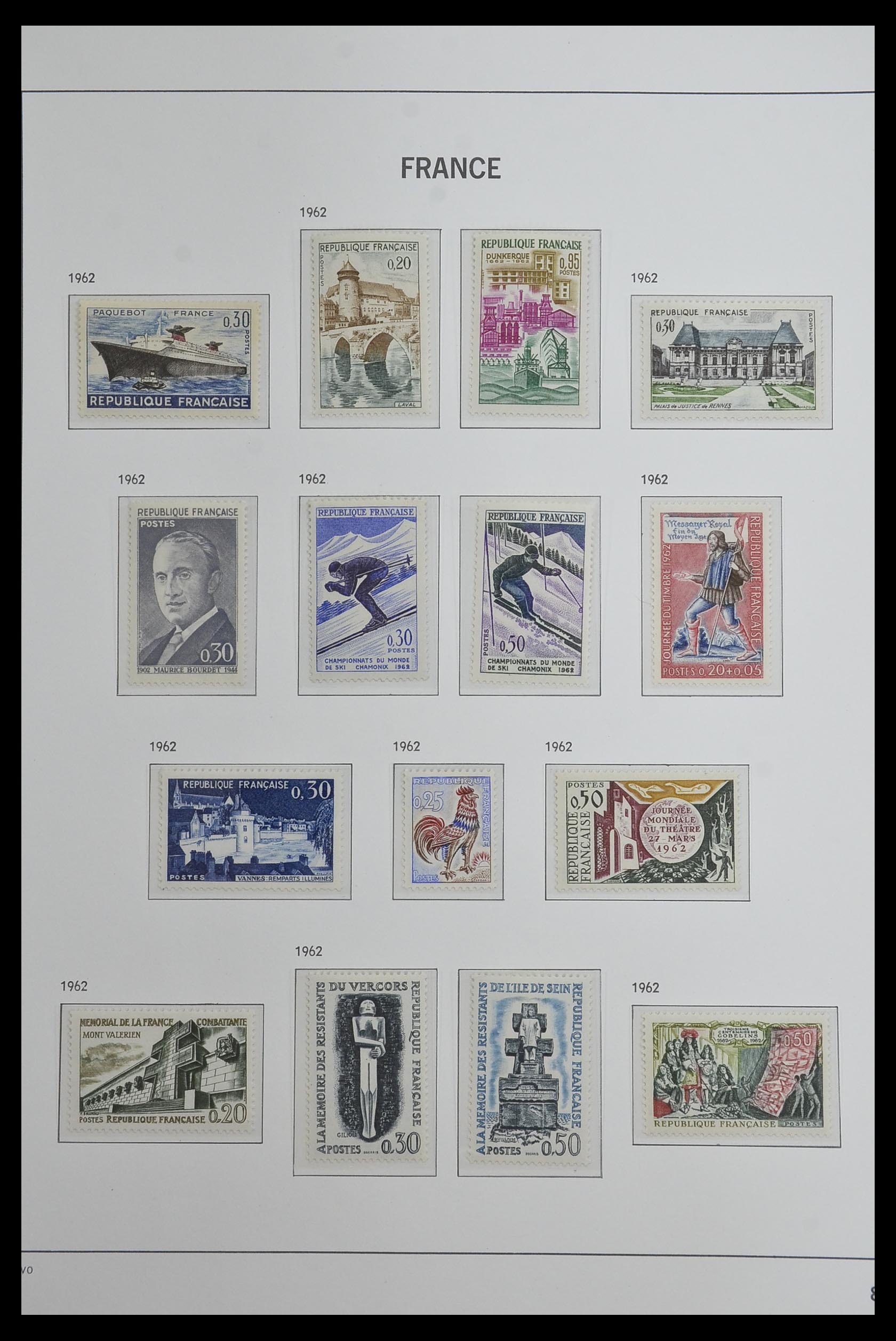33480 099 - Stamp collection 33480 France 1849-1993.