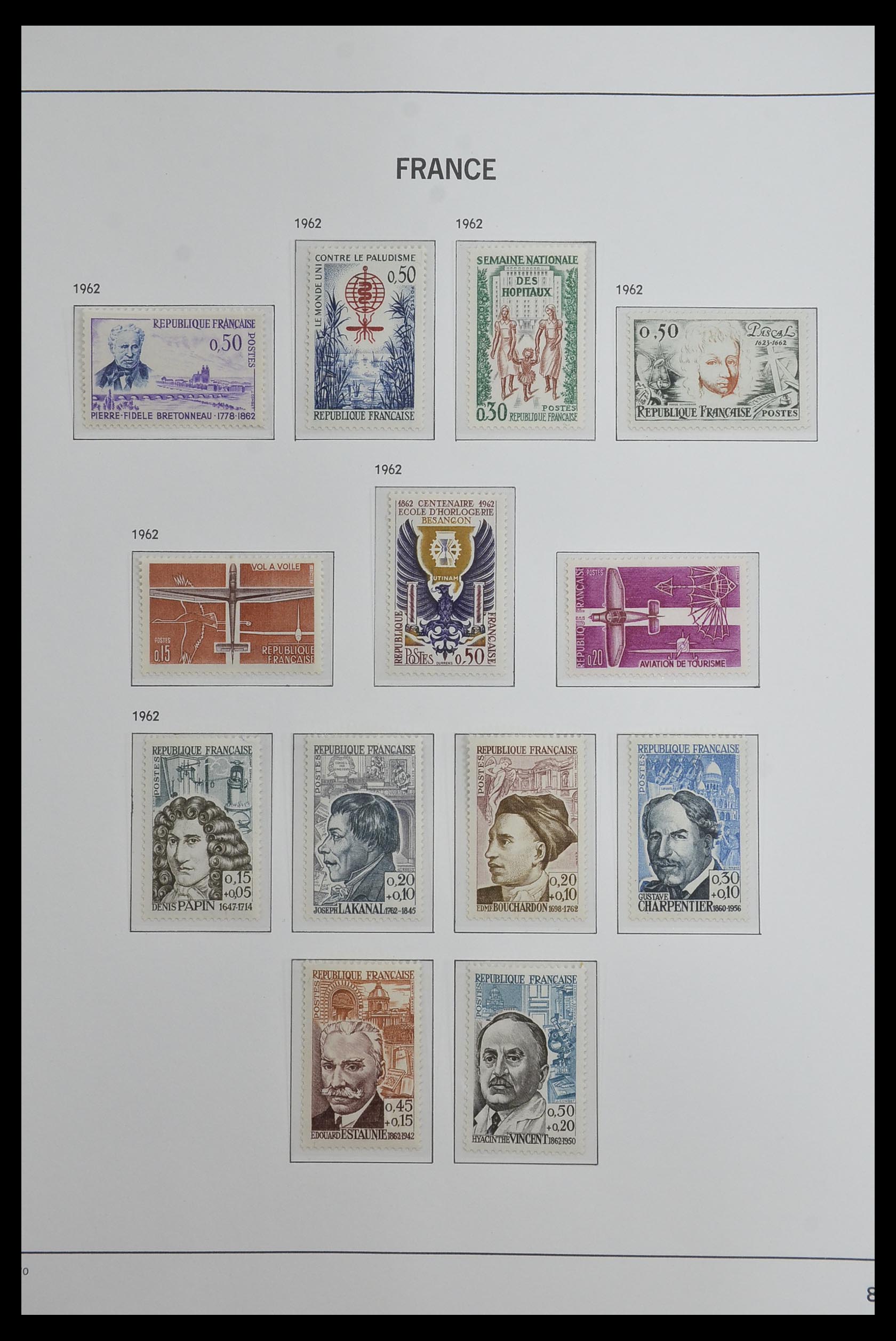 33480 100 - Stamp collection 33480 France 1849-1993.