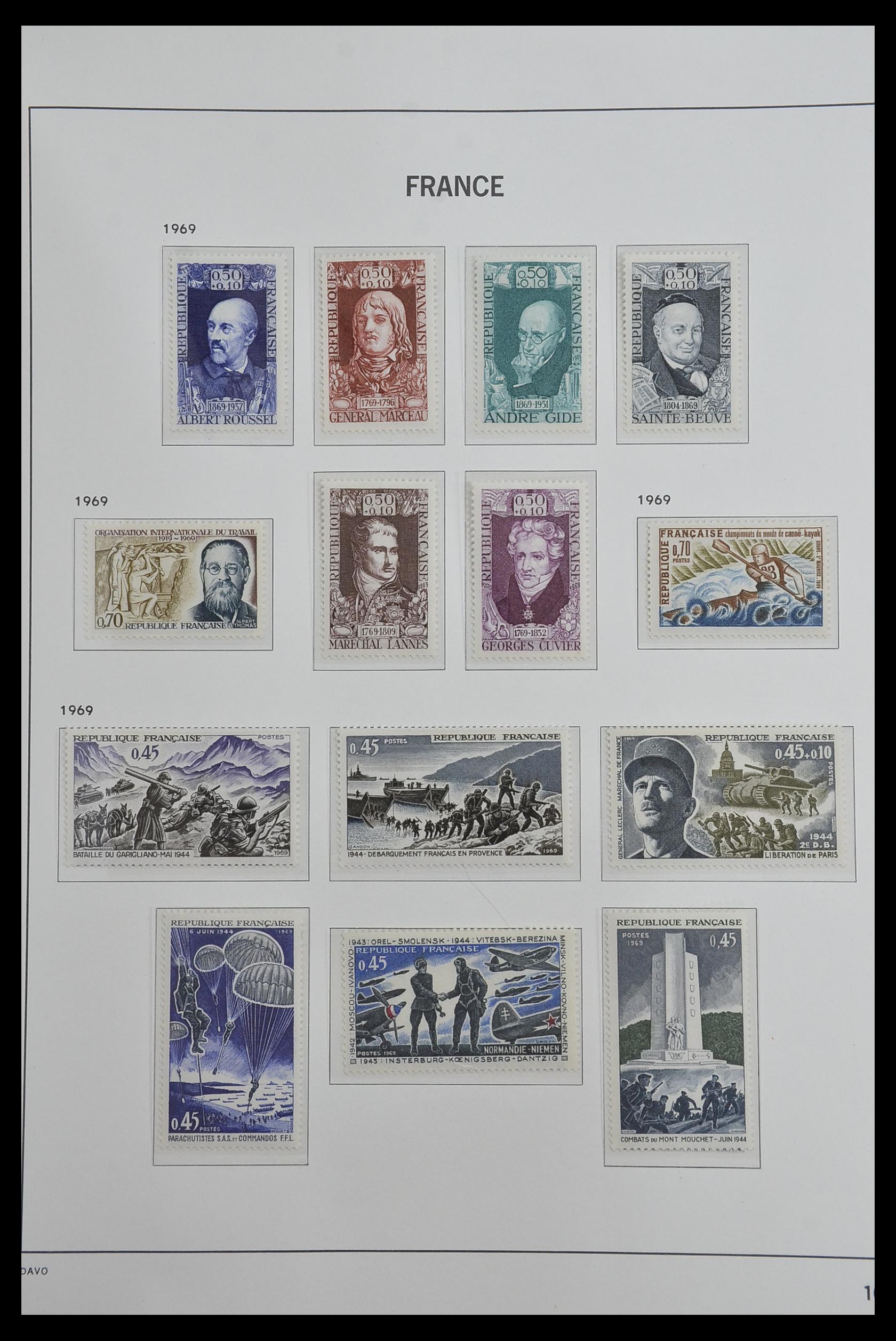 33480 121 - Stamp collection 33480 France 1849-1993.