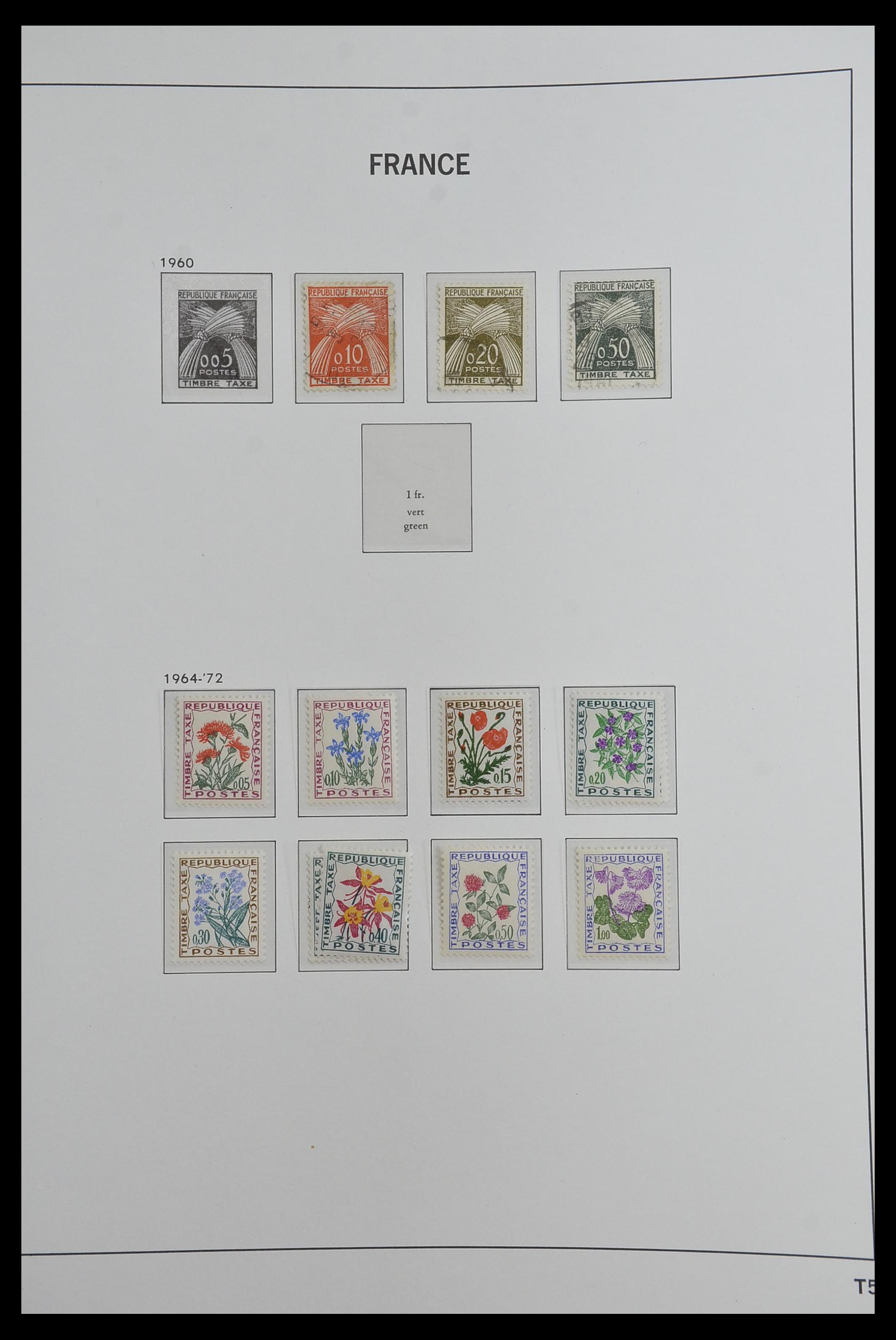 33480 127 - Stamp collection 33480 France 1849-1993.
