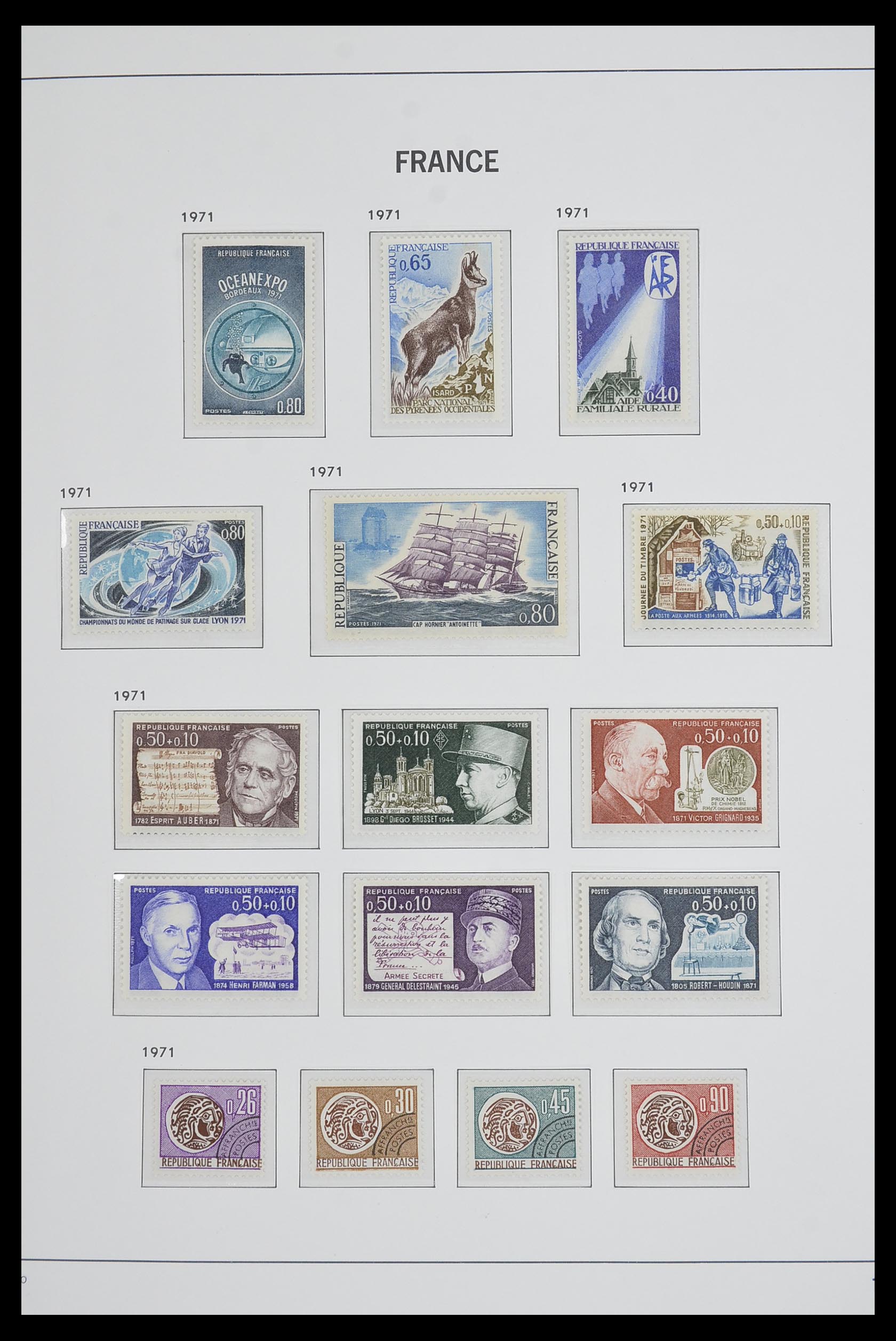 33480 132 - Stamp collection 33480 France 1849-1993.