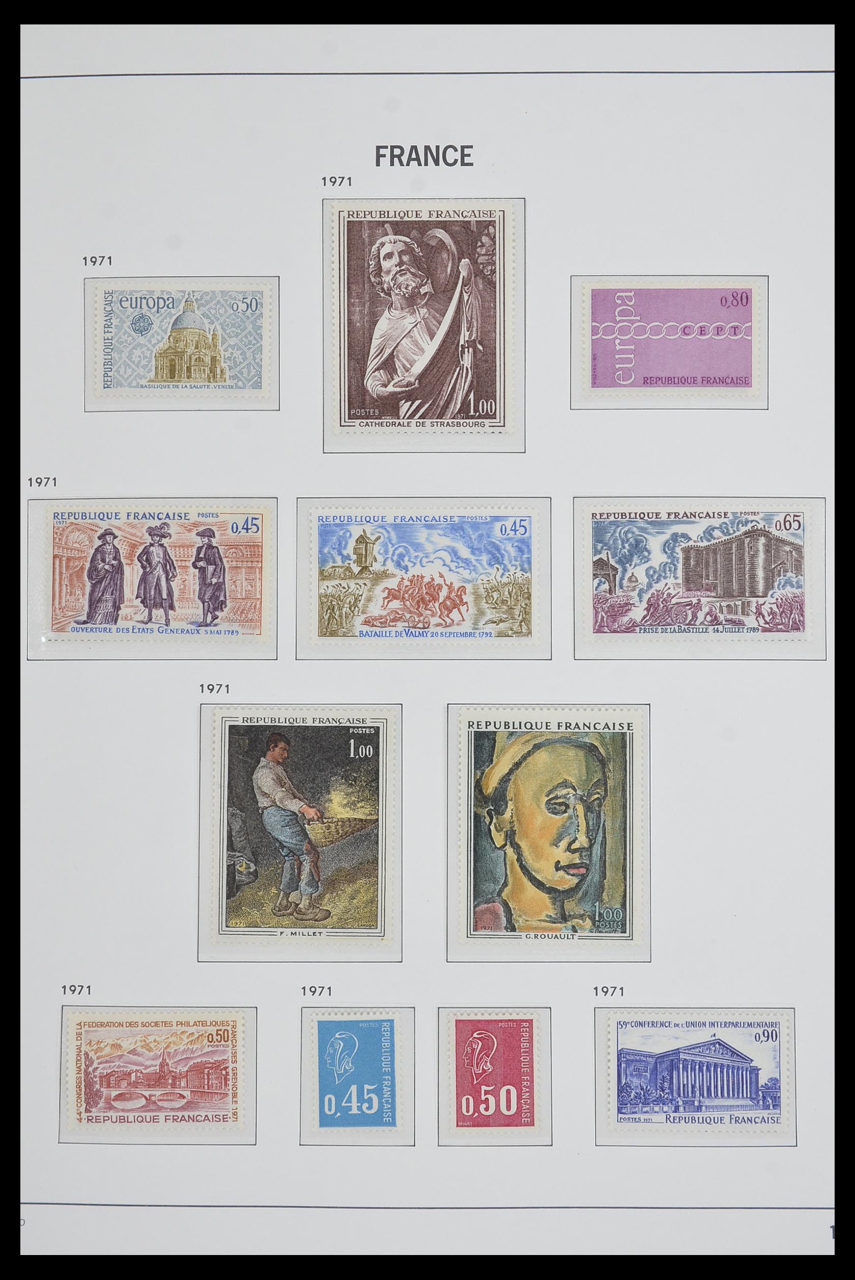 33480 133 - Stamp collection 33480 France 1849-1993.
