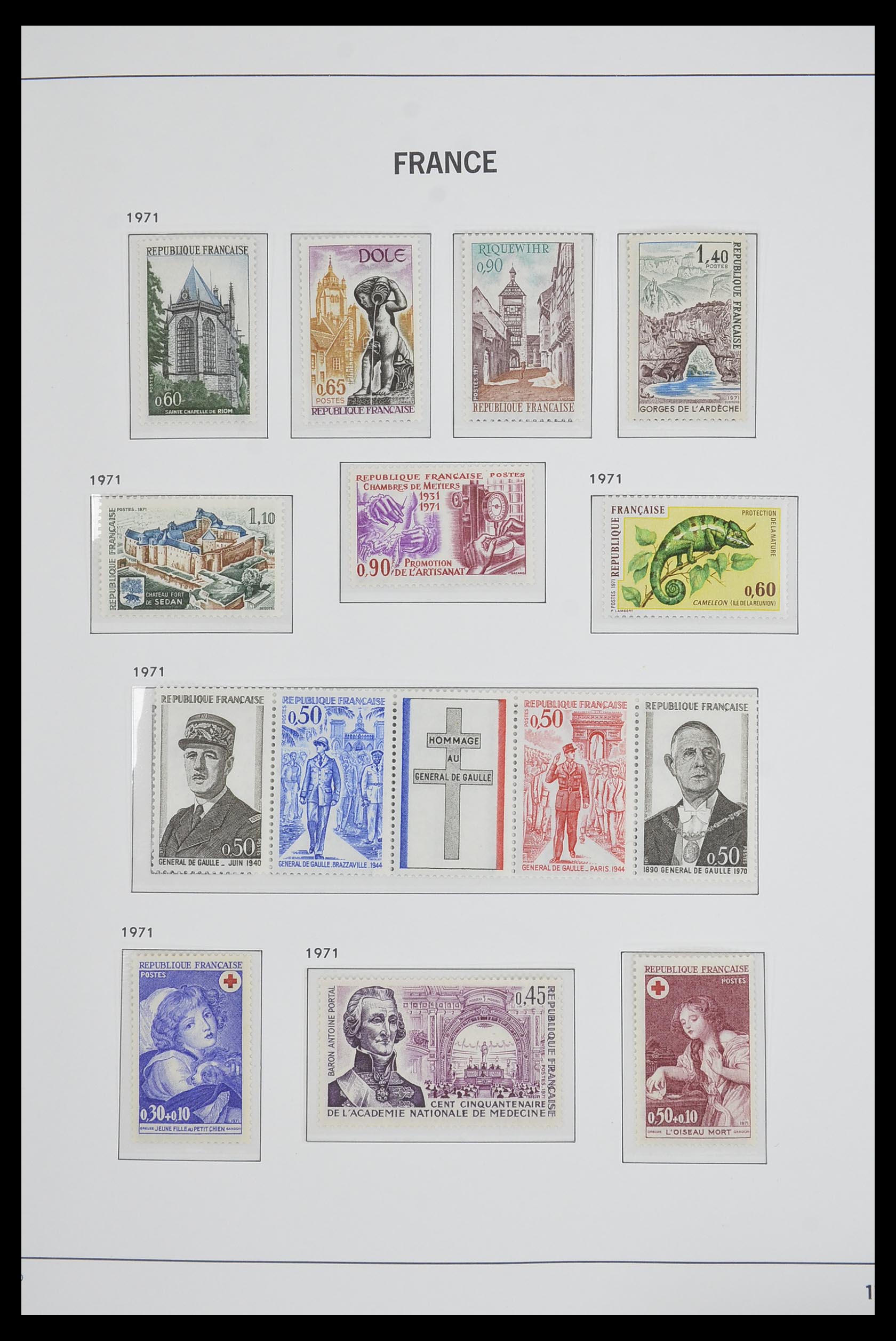 33480 134 - Stamp collection 33480 France 1849-1993.