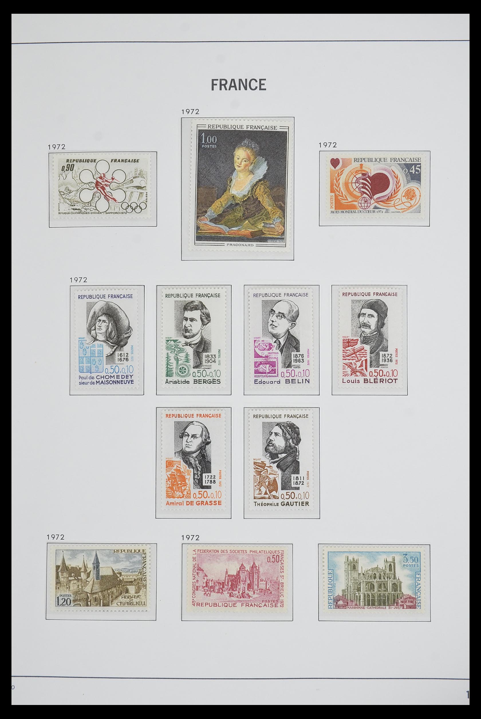 33480 135 - Stamp collection 33480 France 1849-1993.